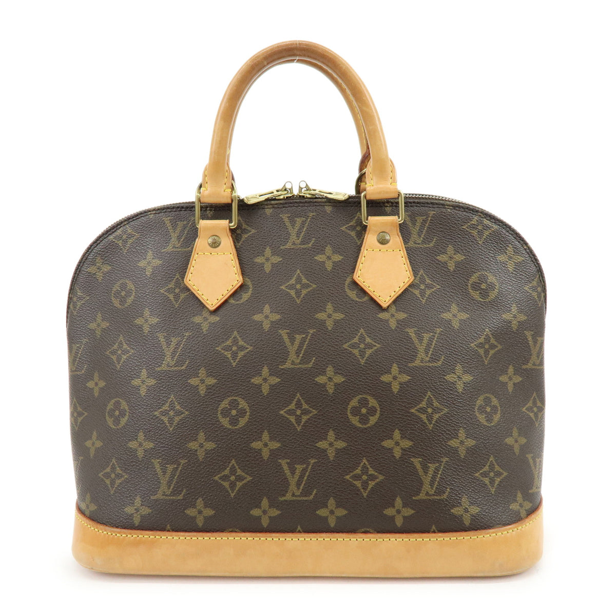 Louis Vuitton Monogram Alma PM Hand Bag Brown M51130