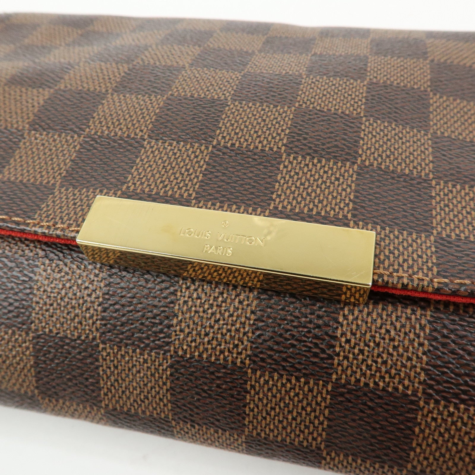 Louis Vuitton Damier Favorite MM 2Way Shoulder Bag Hand Bag N41129