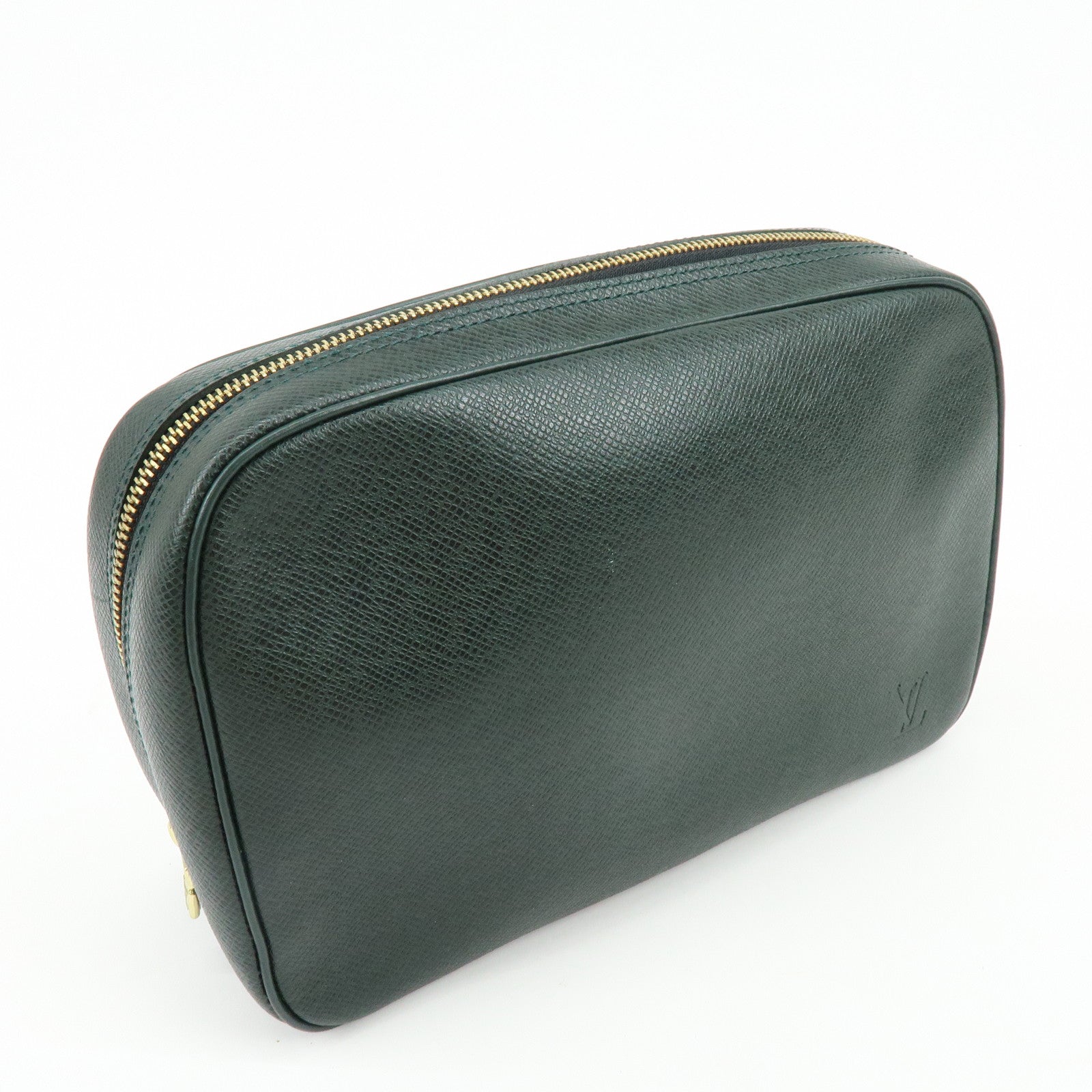 Louis Vuitton Taiga Leather Trousse Toilette GM Pouch Epicea M30214