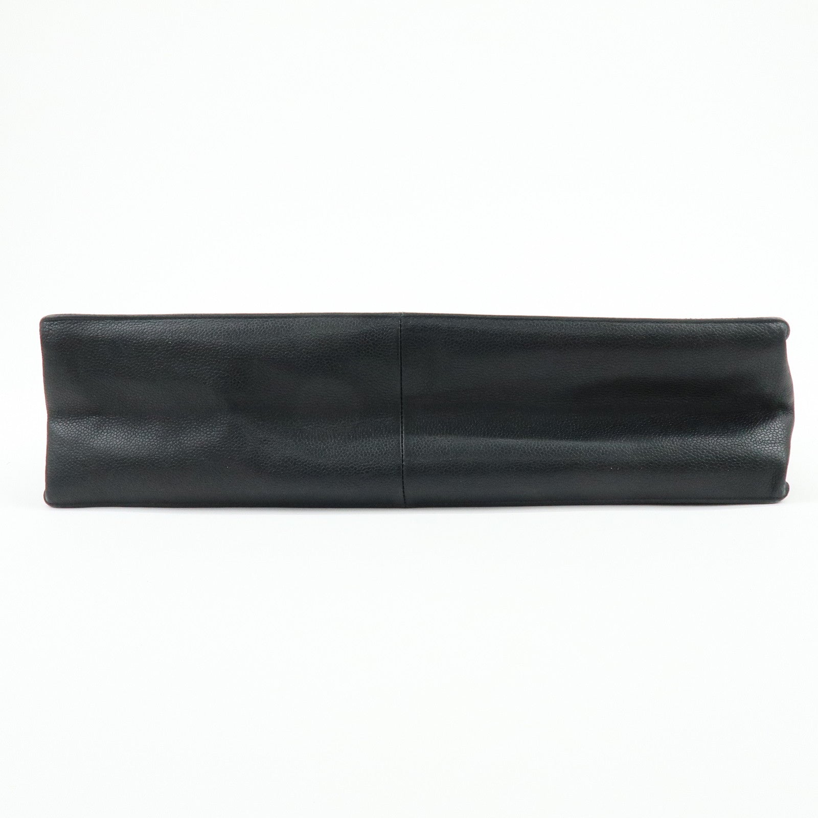 CHANEL COCO Mark Caviarskin Tote Bag Shoulder Bag Black
