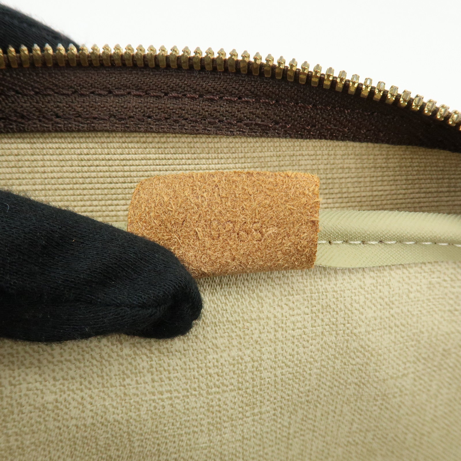 Louis Vuitton Monogram Deauville Canvas Hand Bag Brown M47270
