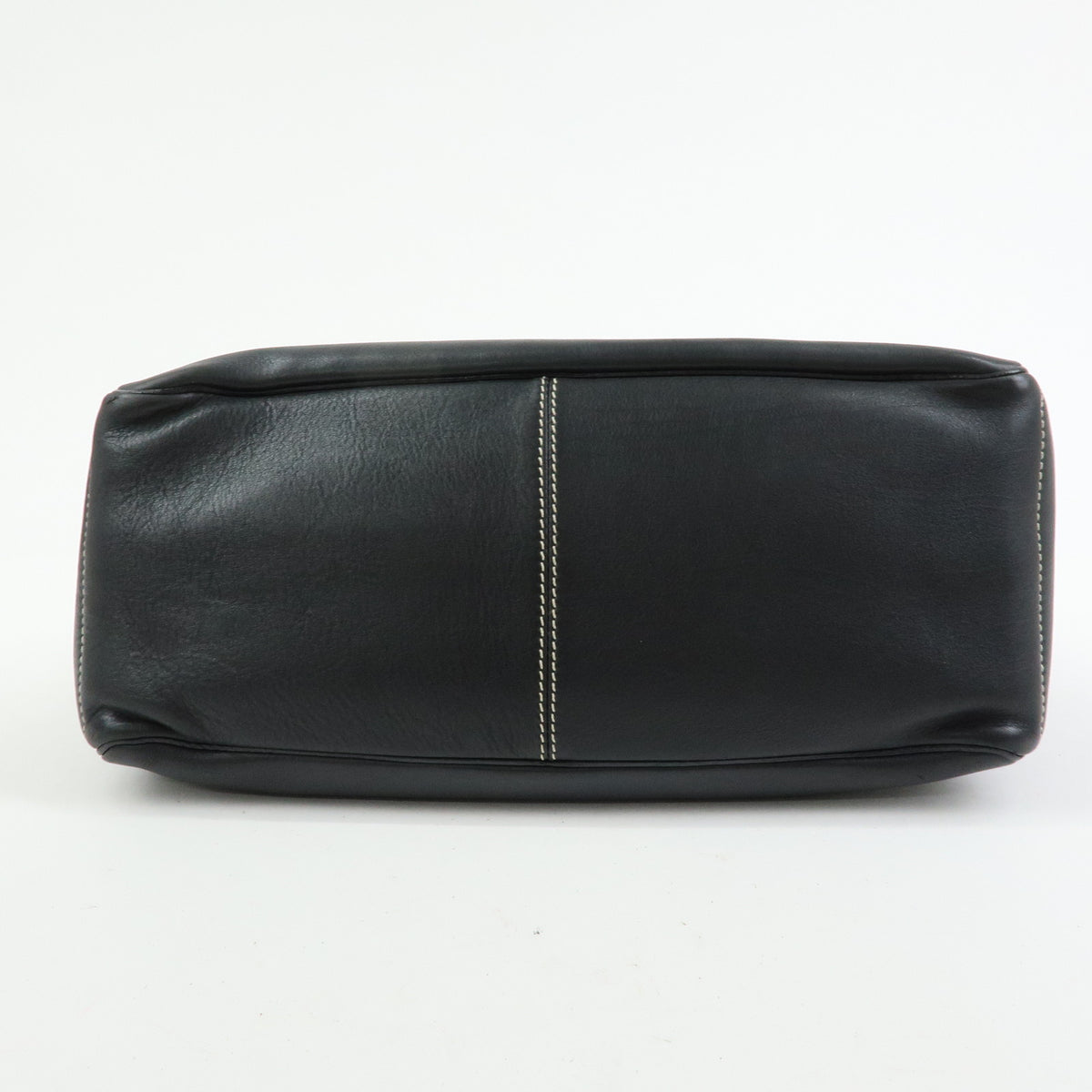 CELINE Leather Boogie Bag Hand Bag Black
