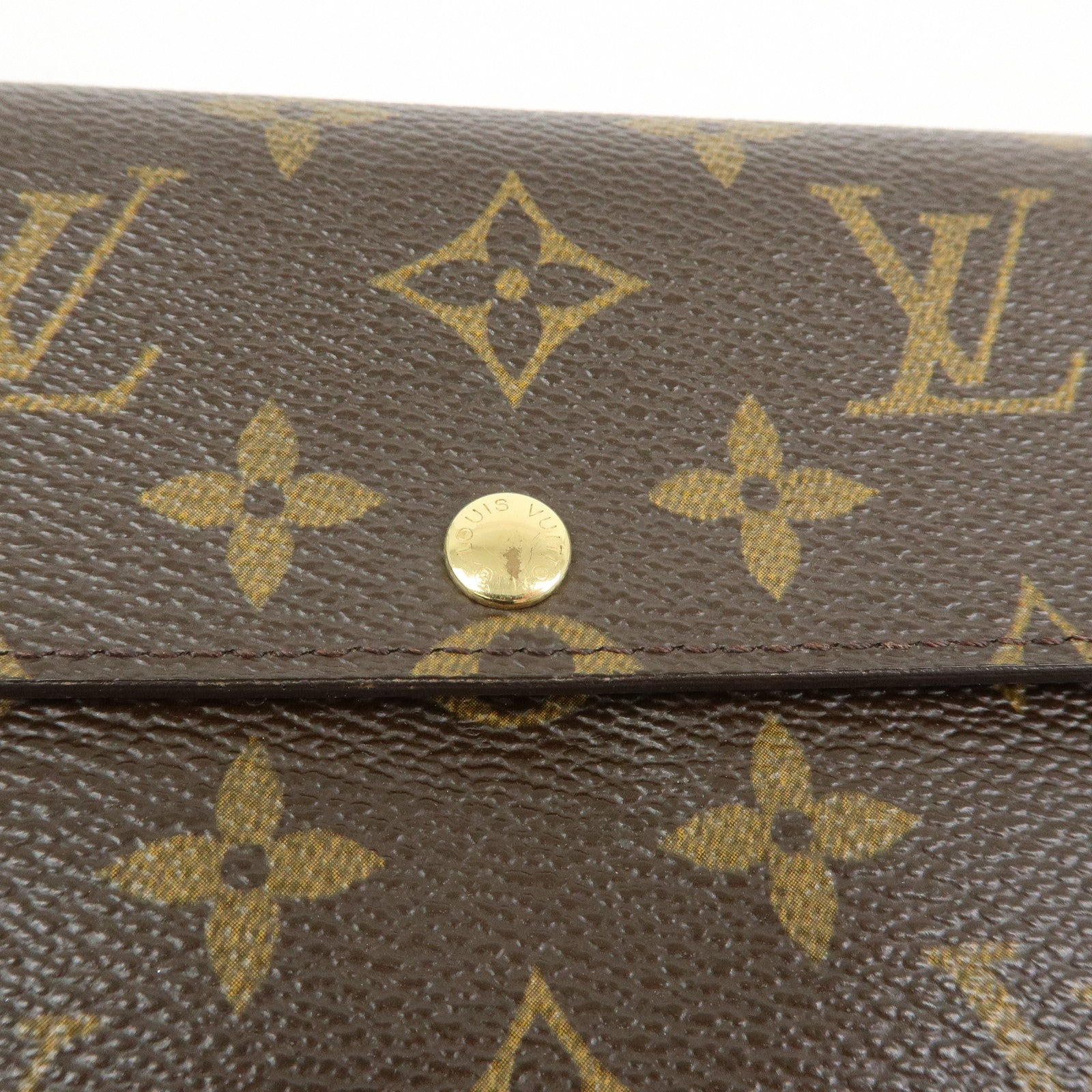 Louis Vuitton Monogram Porte Monnaie Credit Long Wallet M61726