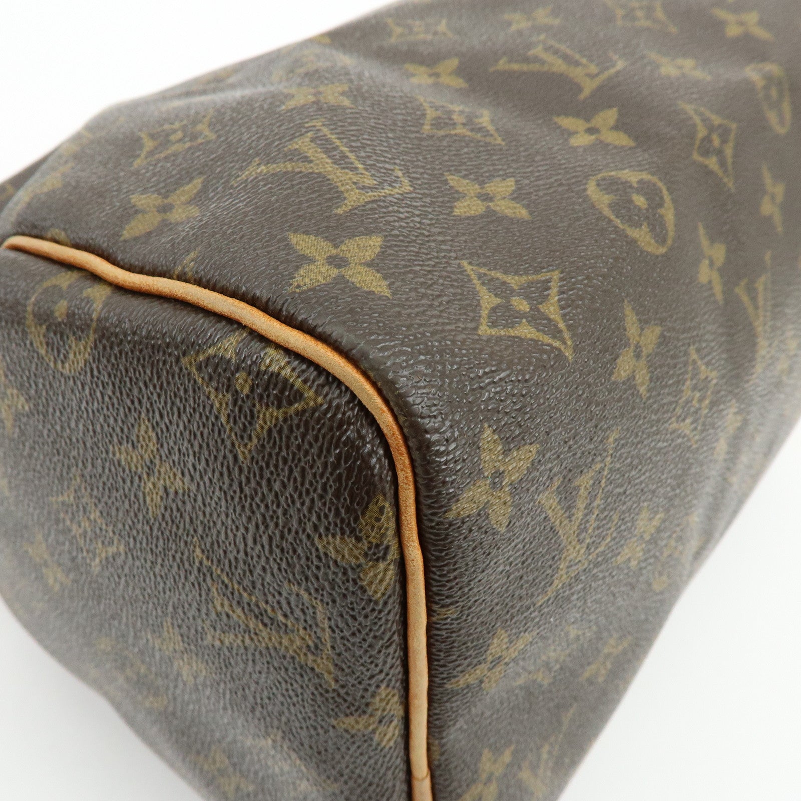 Louis Vuitton Monogram Speedy 30 Boston Bag Hand Bag Brown M41526
