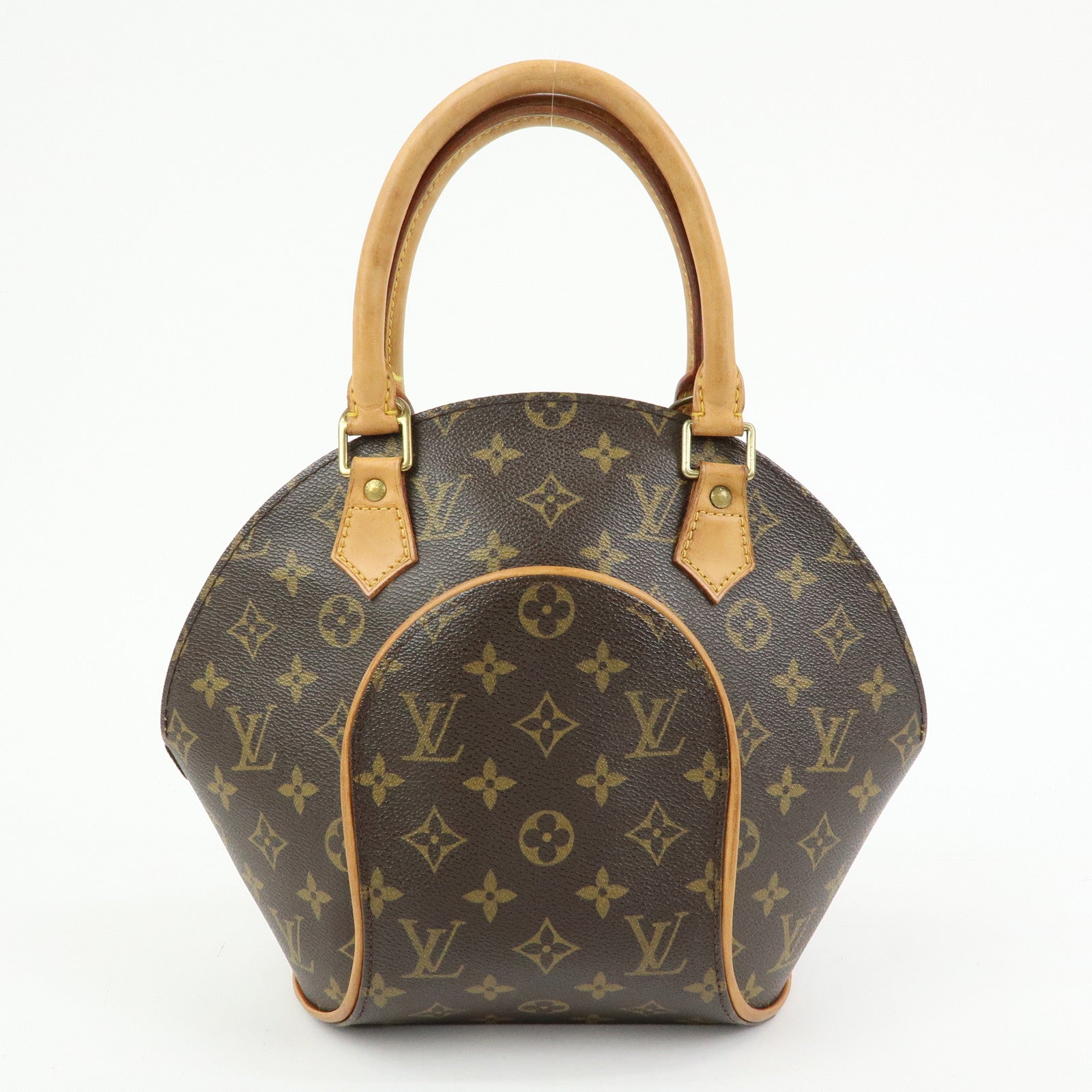 Louis Vuitton Monogram Canvas Ellipse PM Hand Bag Brown M51127