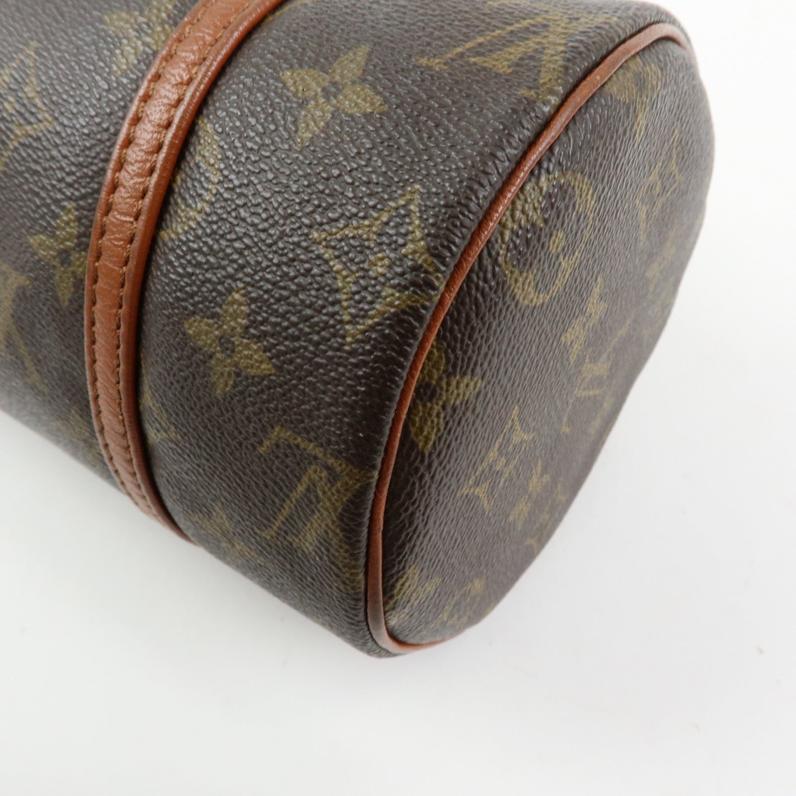 Louis Vuitton Monogram Papillon 26 Hand Bag Brown M51366