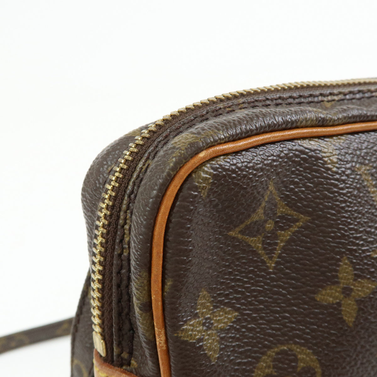 Louis Vuitton Monogram Pochette Marly Bandouliere Bag Brown M51828