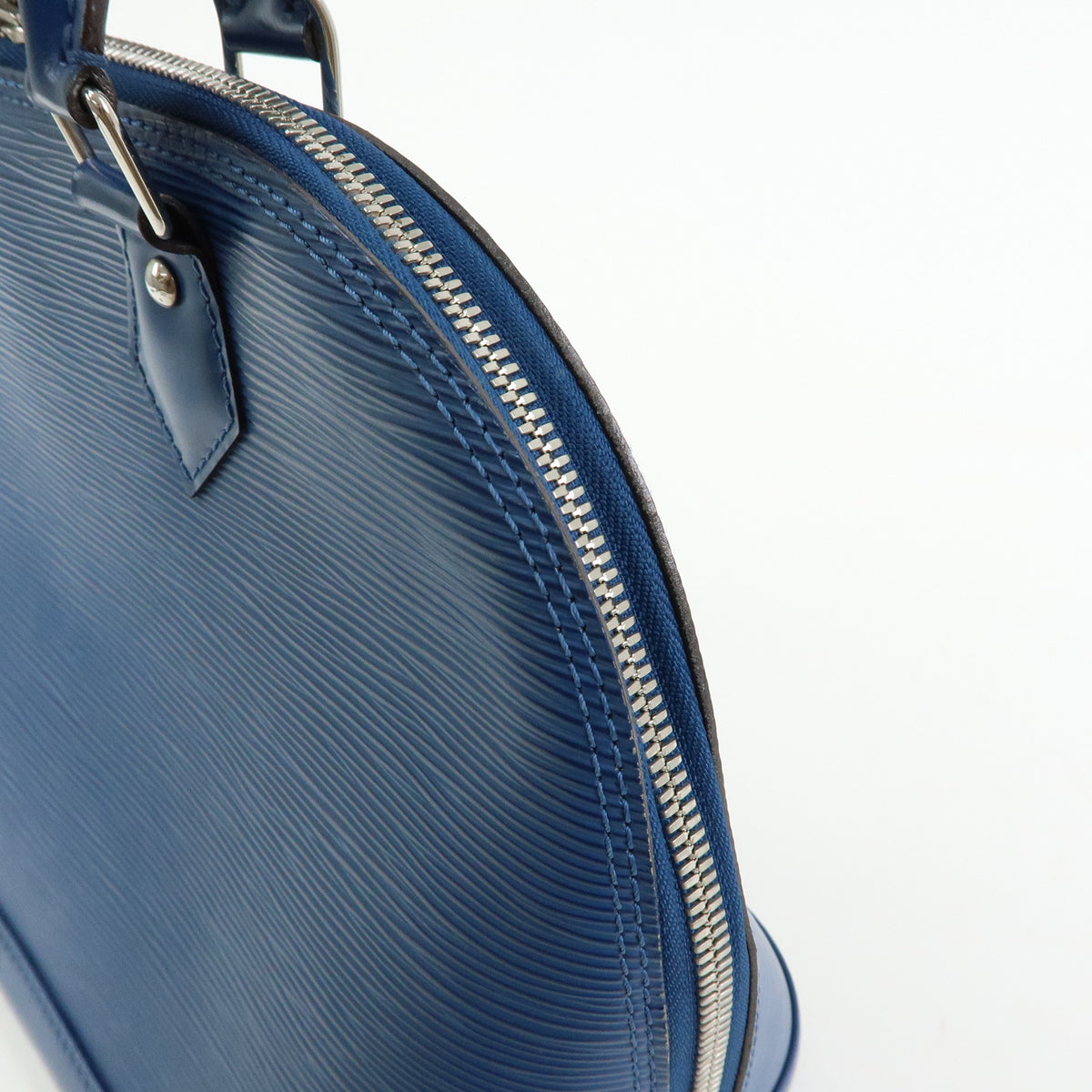 Louis Vuitton Epi Alma PM Leather Hand Bag Toledo Blue M52145