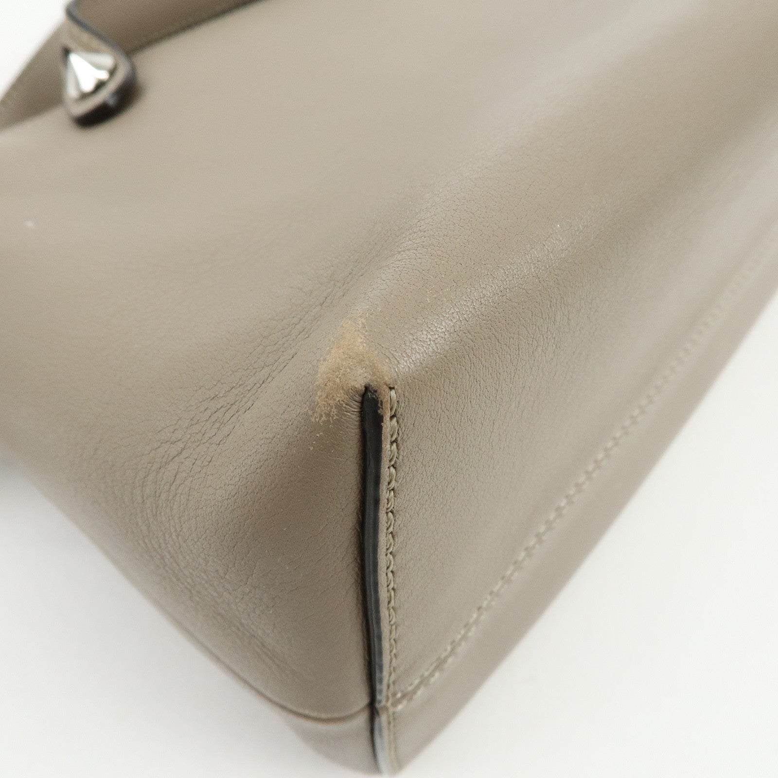 FENDI By The Way Calf Leather 2Way Bag Hand Bag Shoulder Bag 8BL146