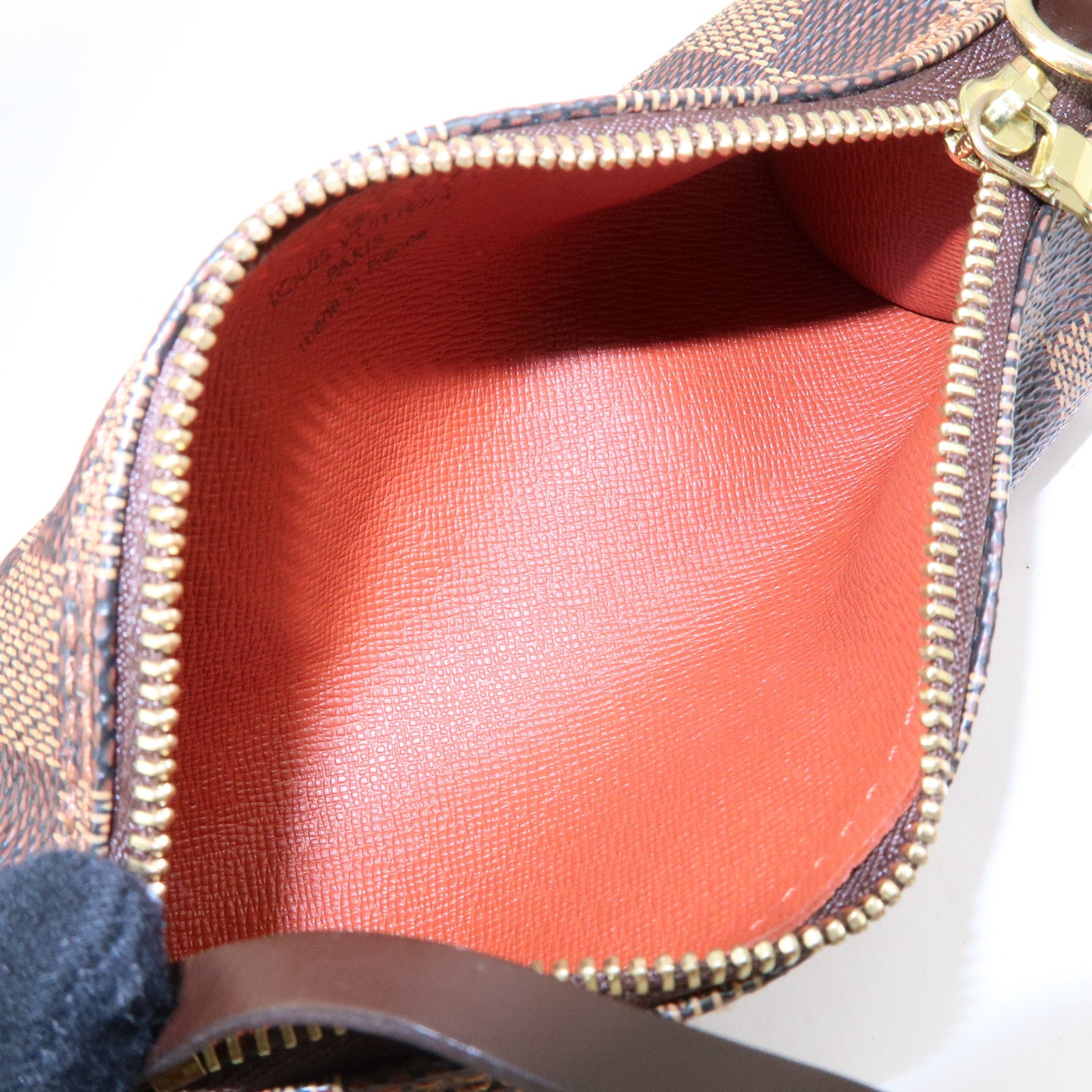 Louis Vuitton Damier Ebene Papillon 30 Hand Bag Brown N51303