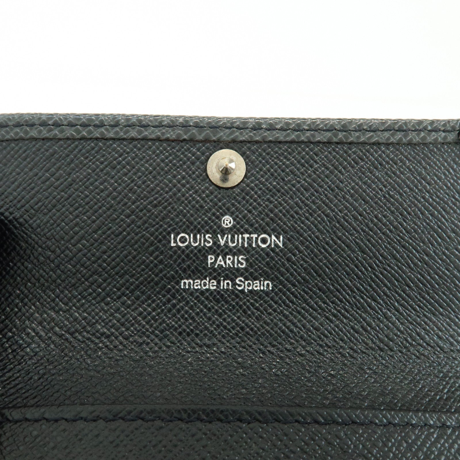 Louis Vuitton Taiga Multicles 4 Key Case Key Holder Ardoise M30522