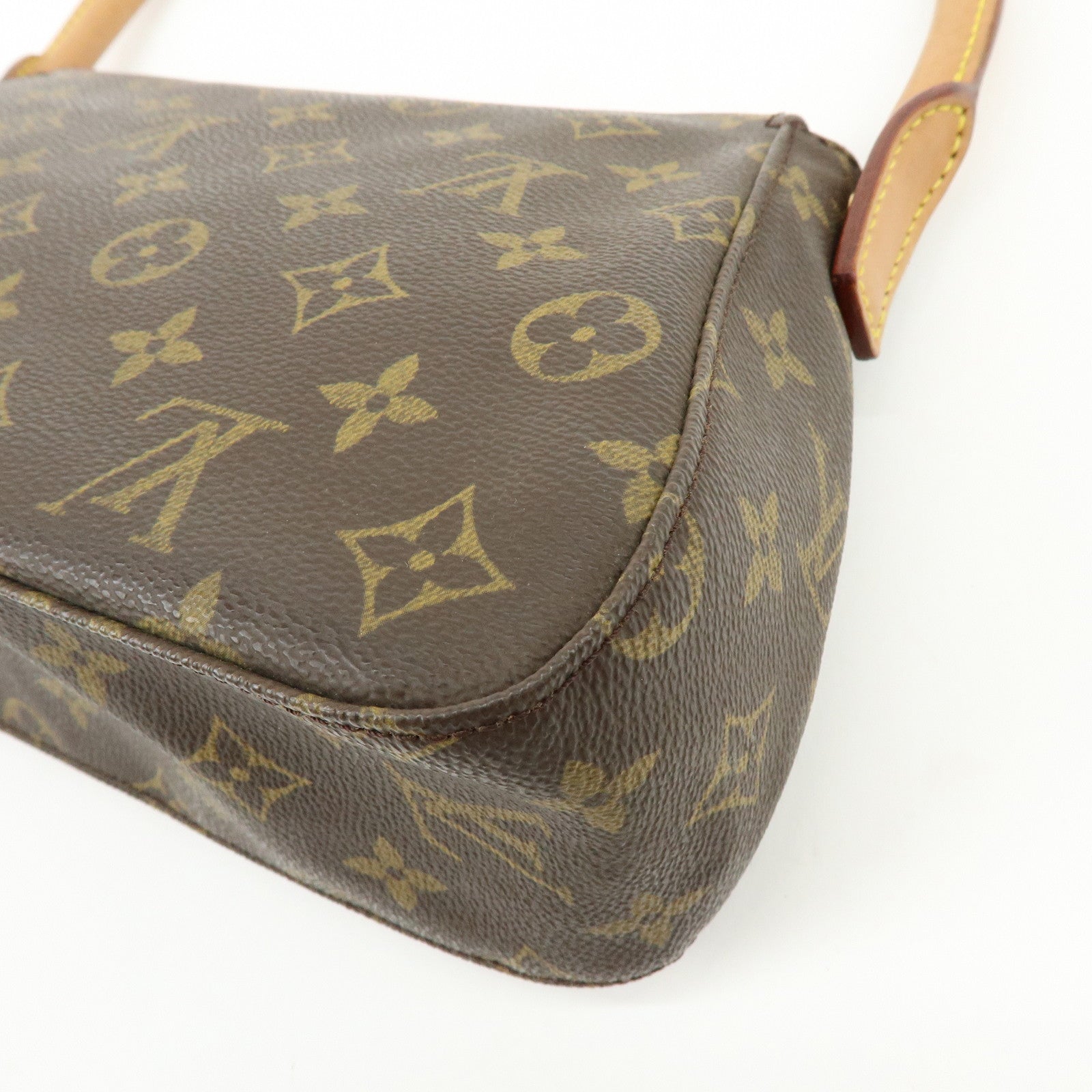 Louis Vuitton Monogram Mini Looping Shoulder Bag Brown M51147
