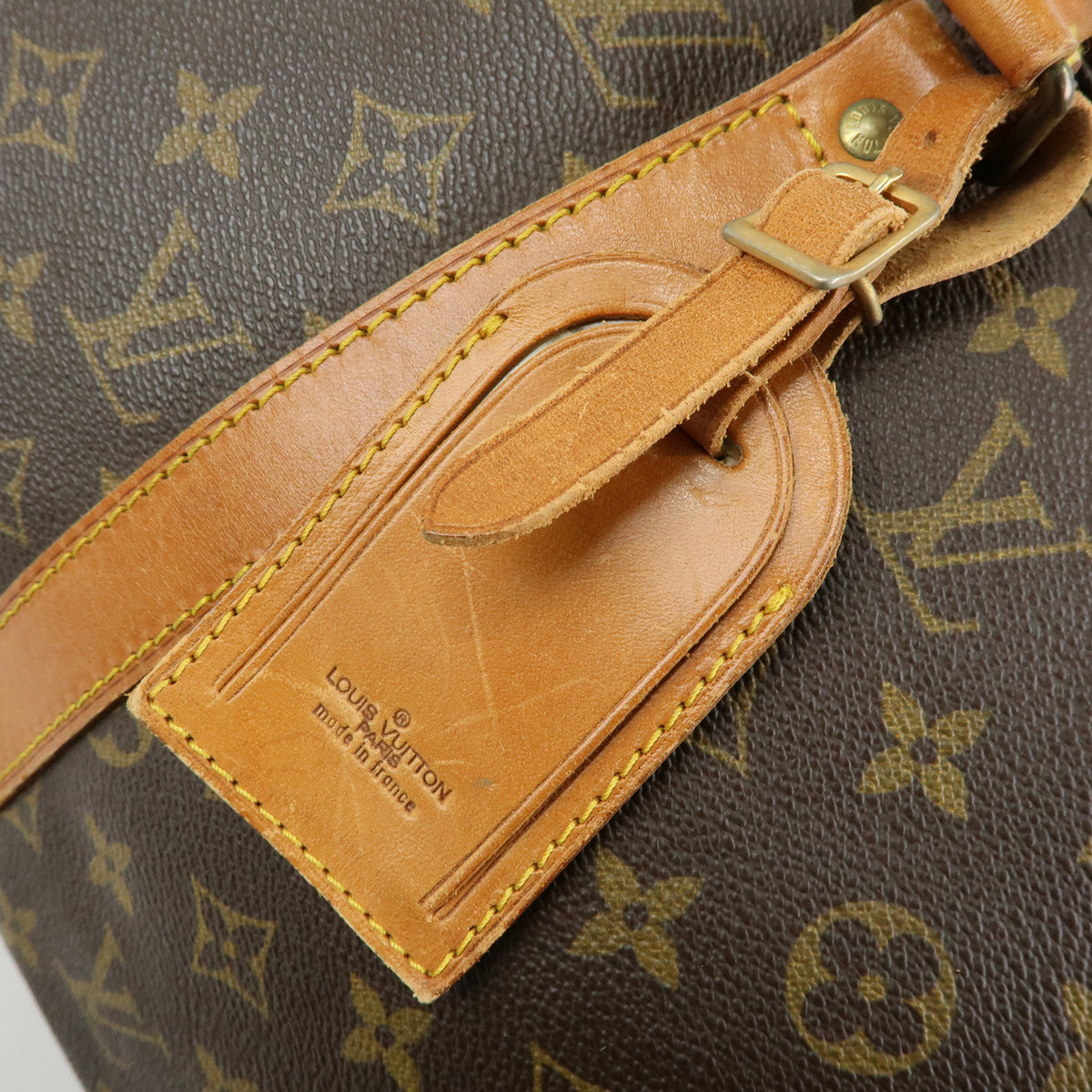 Louis Vuitton Monogram Keep All Bandouliere 50 Boston Bag M41416