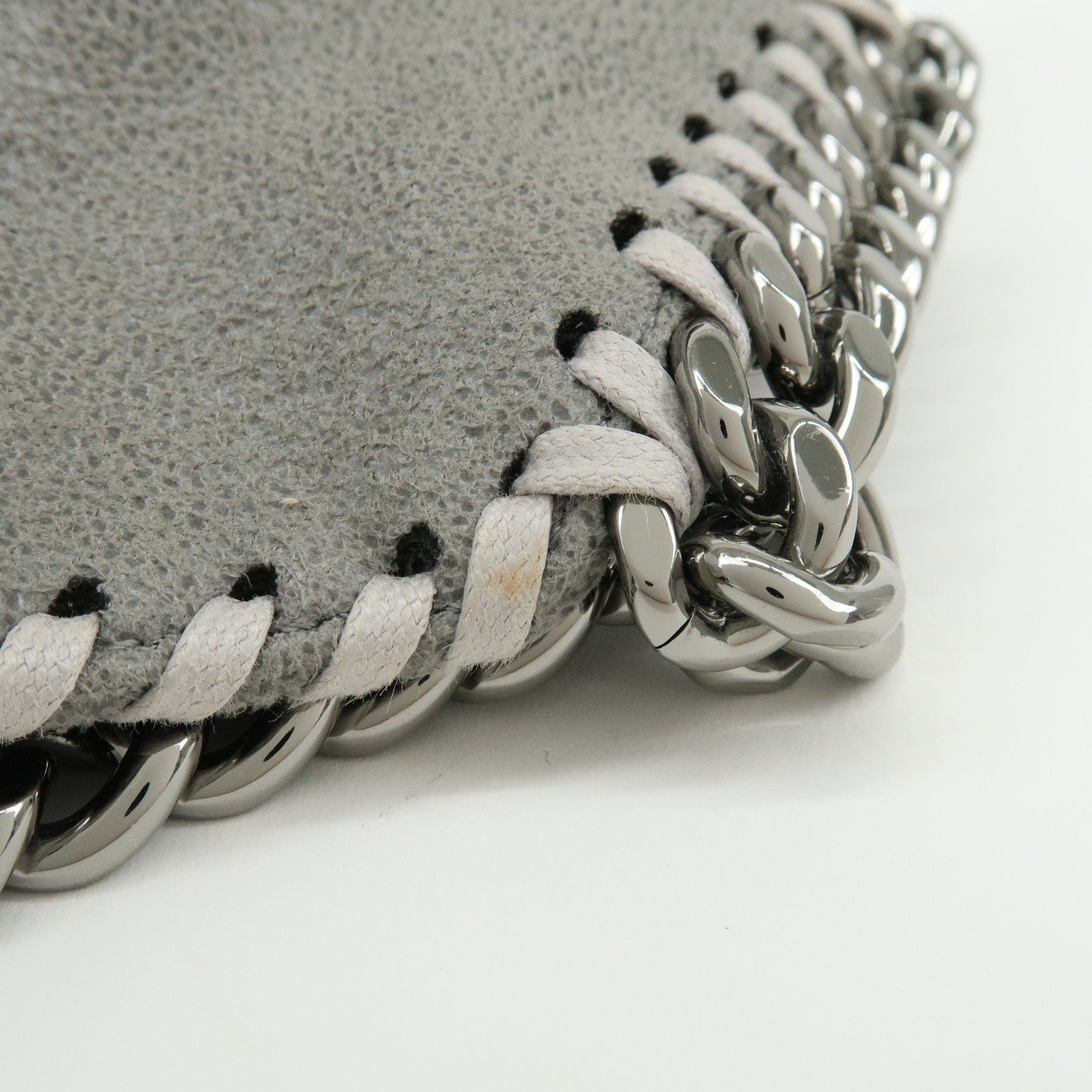 STELLA MCCARTNEY Falabella Faux Leather 2Way Bag Grey 371223