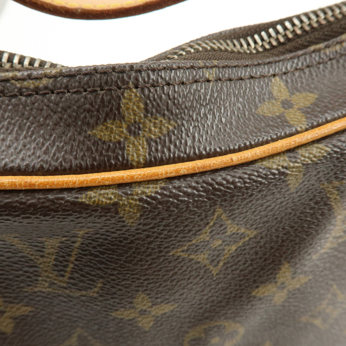 Louis Vuitton Monogram Croissant MM Shoulder Bag Brown M51512