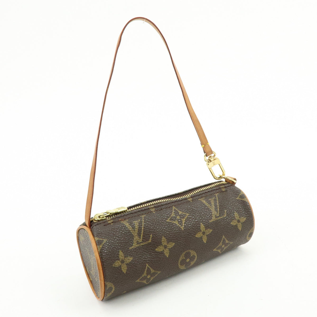 Louis Vuitton Monogram Mini Pouch for Papillon Bag Brown