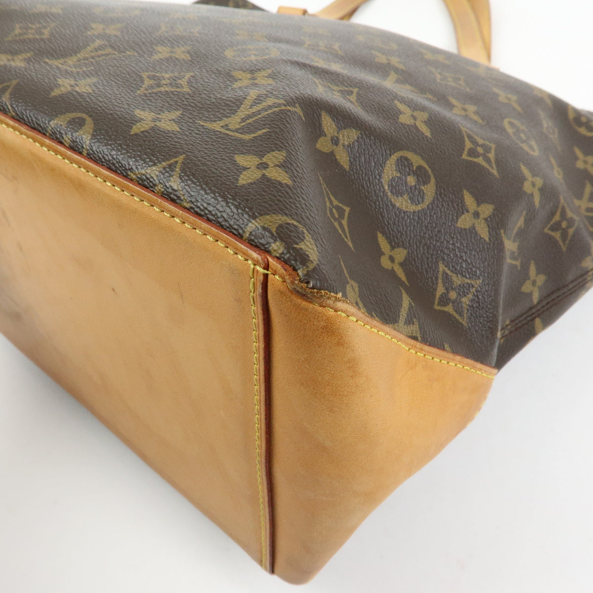 Louis Vuitton Monogram Cabas Mezzo Tote Bag Shoulder Bag M51151
