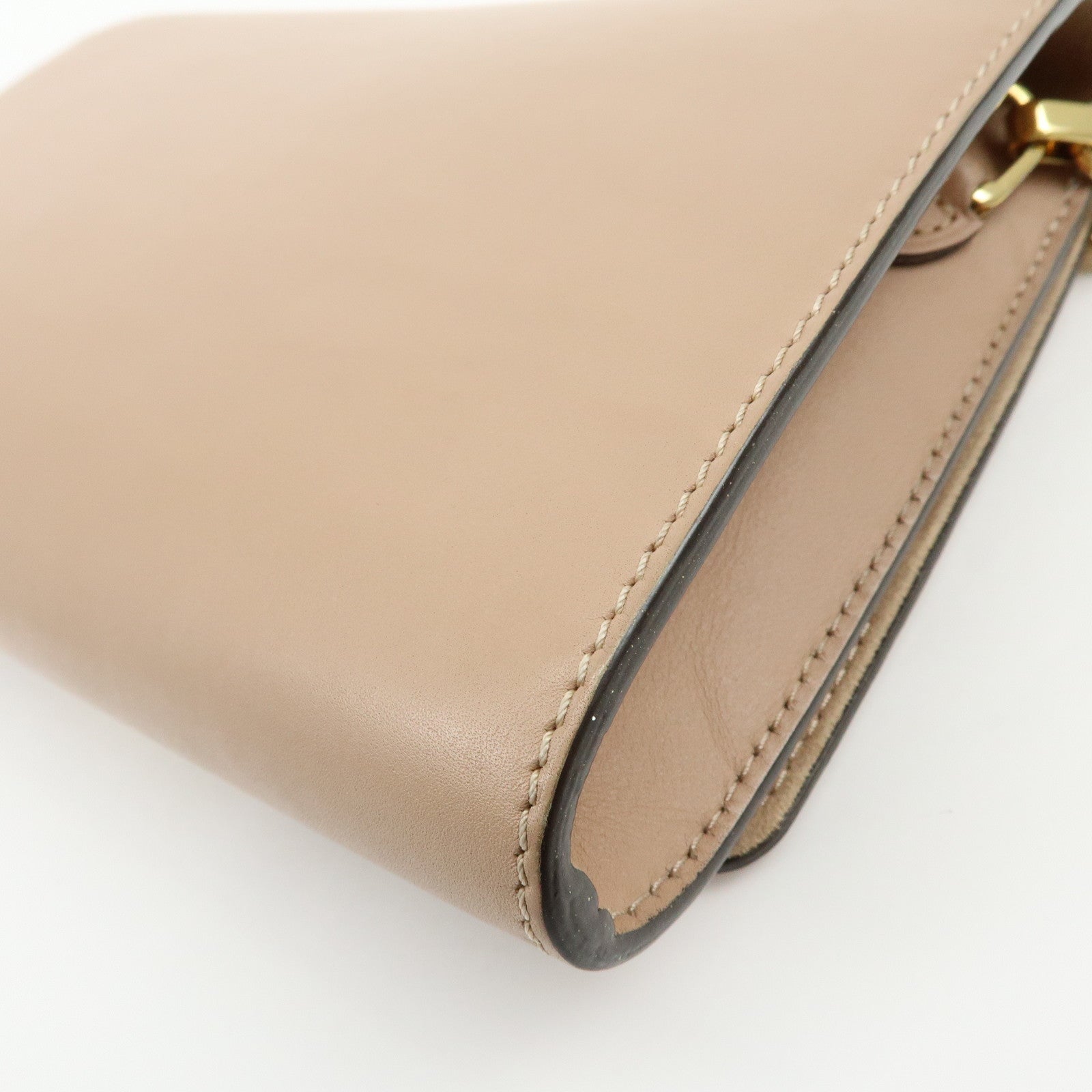 Louis Vuitton Pochette Louise GM Leather Chain Shoulder Bag Pink