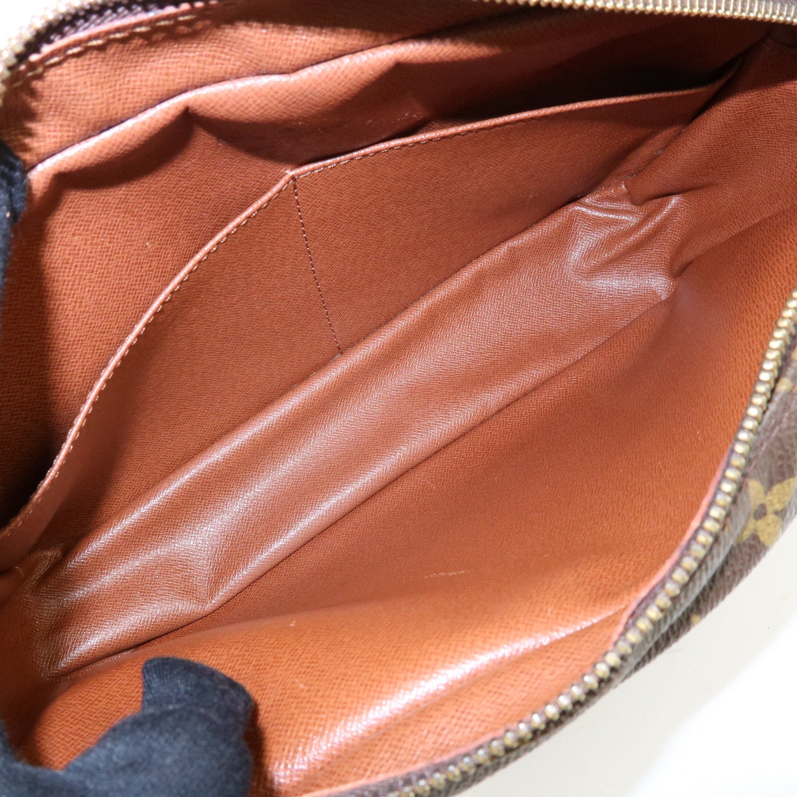 Louis Vuitton Monogram Compiegne 28 Pouch Clutch Bag Brown M51845