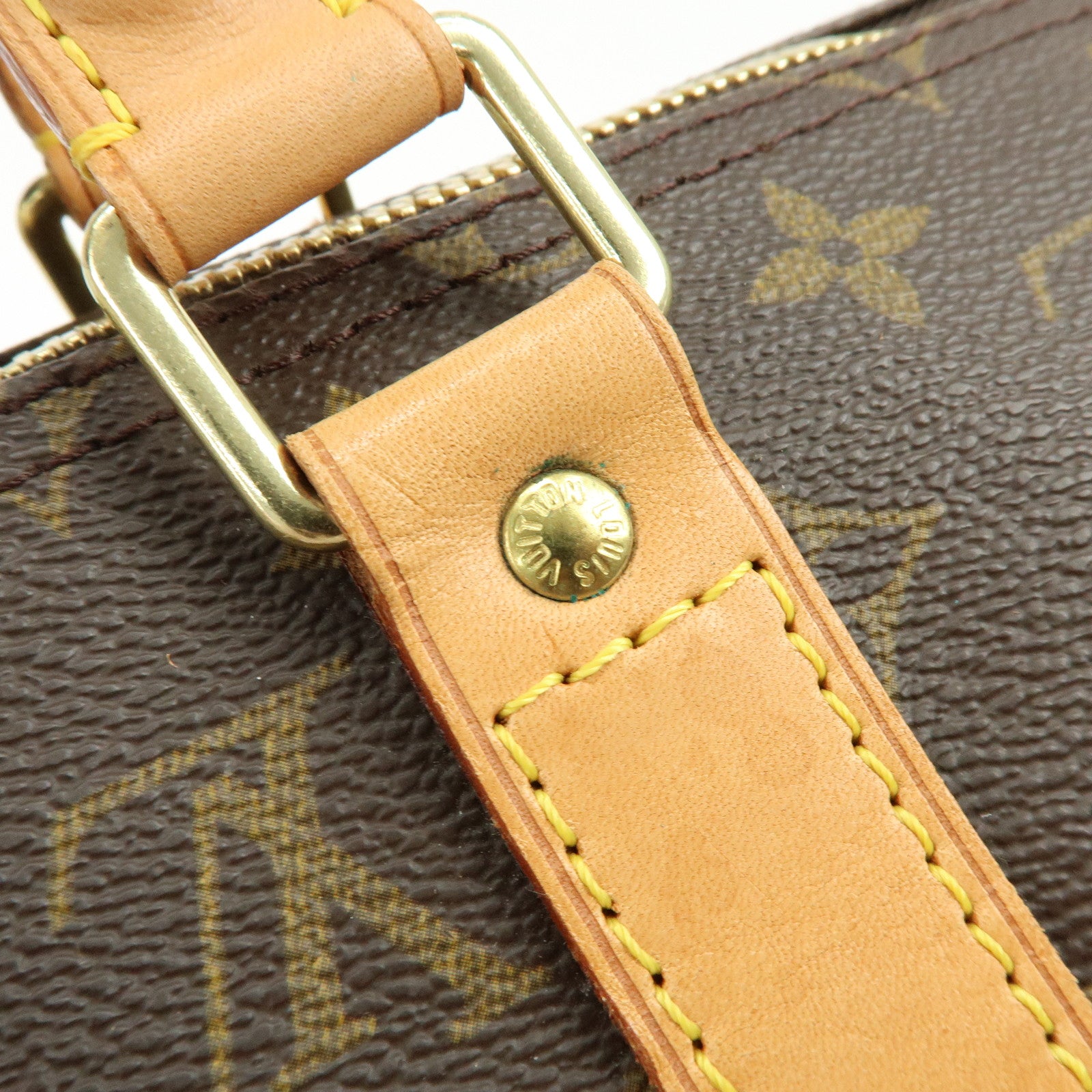 Louis Vuitton Monogram Keep All 50 Boston Bag Brown M41426