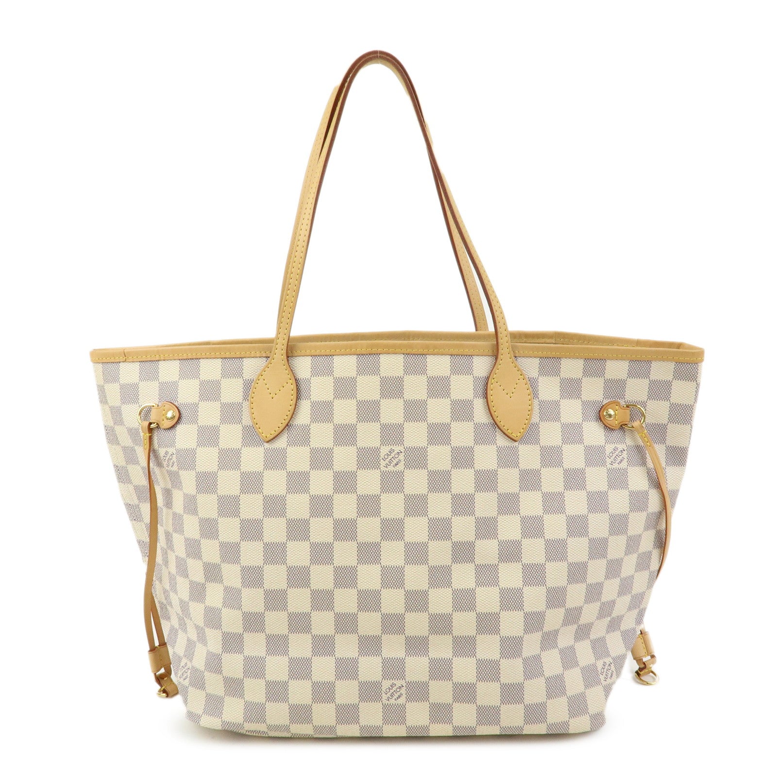 Louis Vuitton Damier Azur Neverfull MM Tote Bag Shoulder Bag N41361