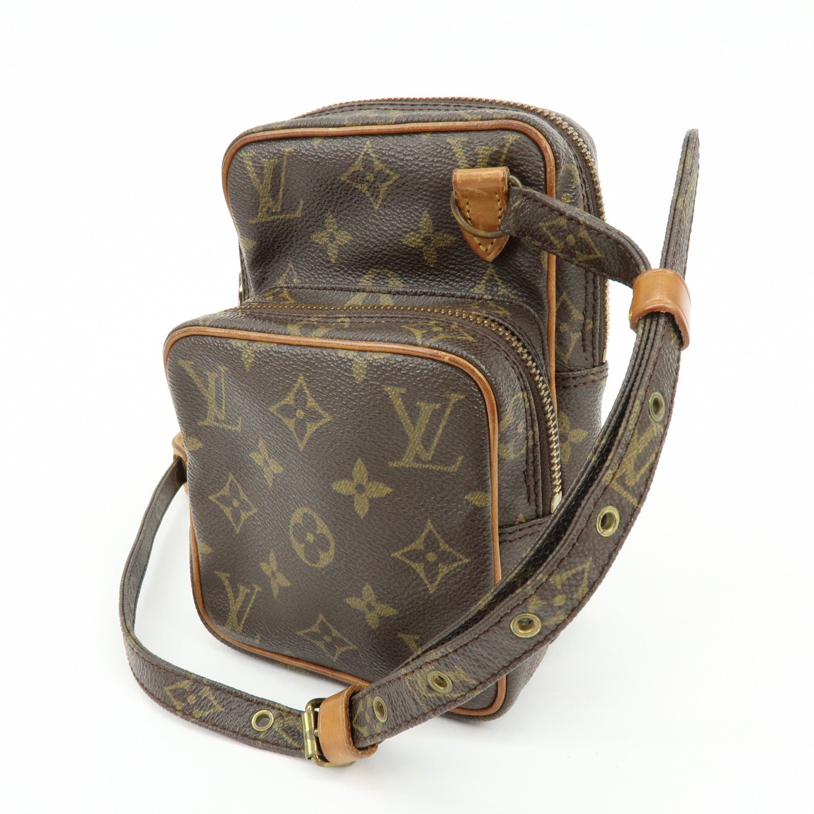 Louis Vuitton Monogram Mini Amazone Shoulder Crossbody Bag Brown M45238