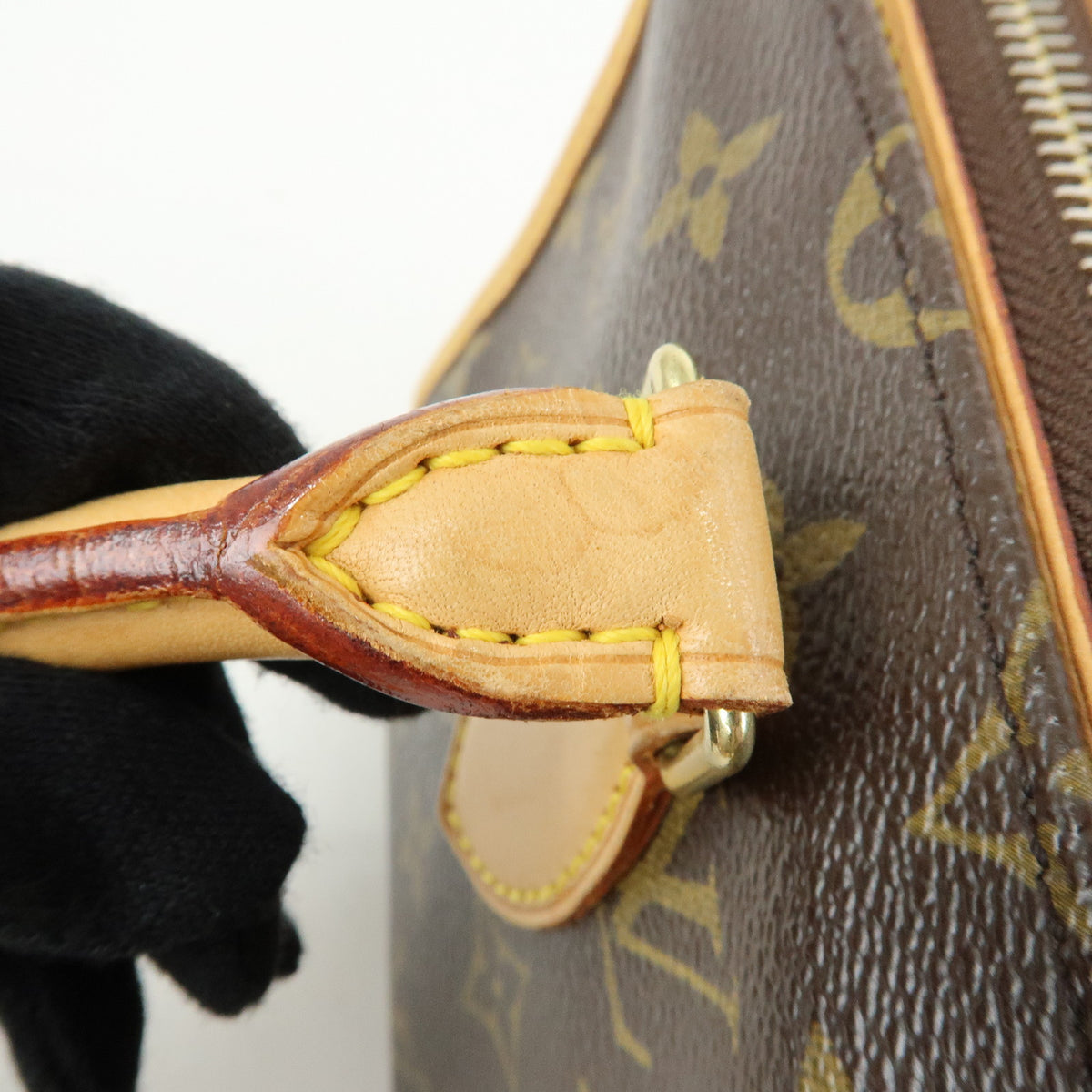 Louis Vuitton Monogram Popincourt Hand Bag Brown M40009