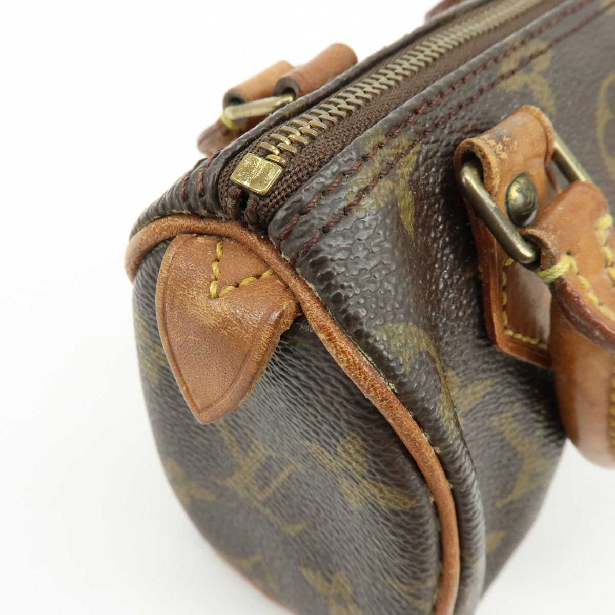 Louis Vuitton Monogram Mini Speedy Hand Bag and Strap M41534 J75011 Lot