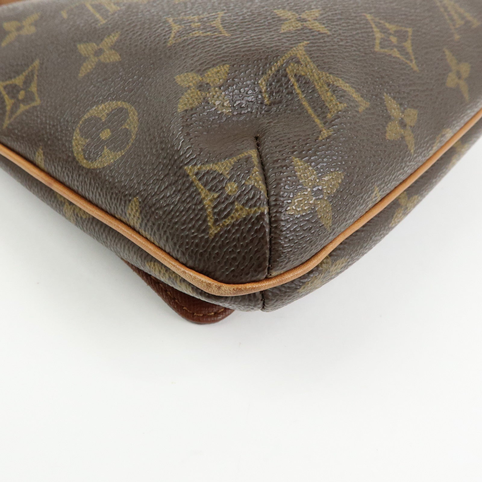 Louis Vuitton Monogram Musette Tango Short Shoulder Bag Brown M51257