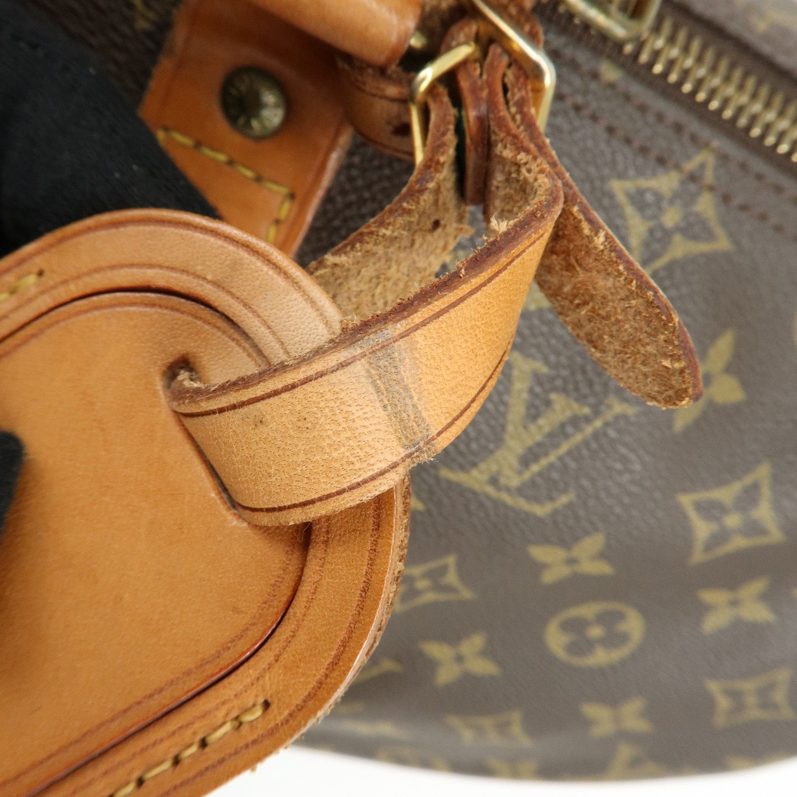 Louis Vuitton Monogram Keep All 45 Boston Bag Brown M41428