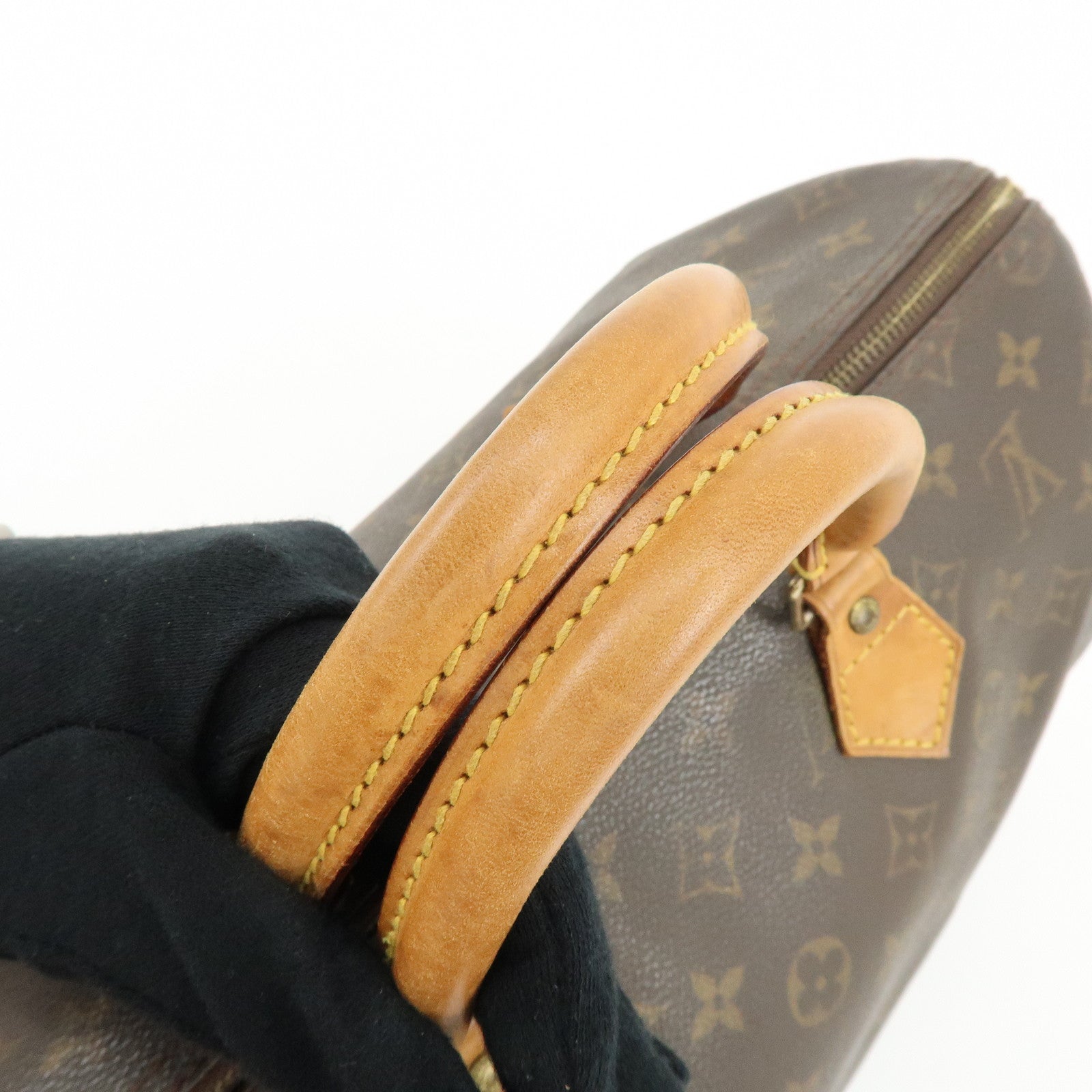 Louis Vuitton Monogram Speedy 30 Boston Bag Hand Bag Brown M41526