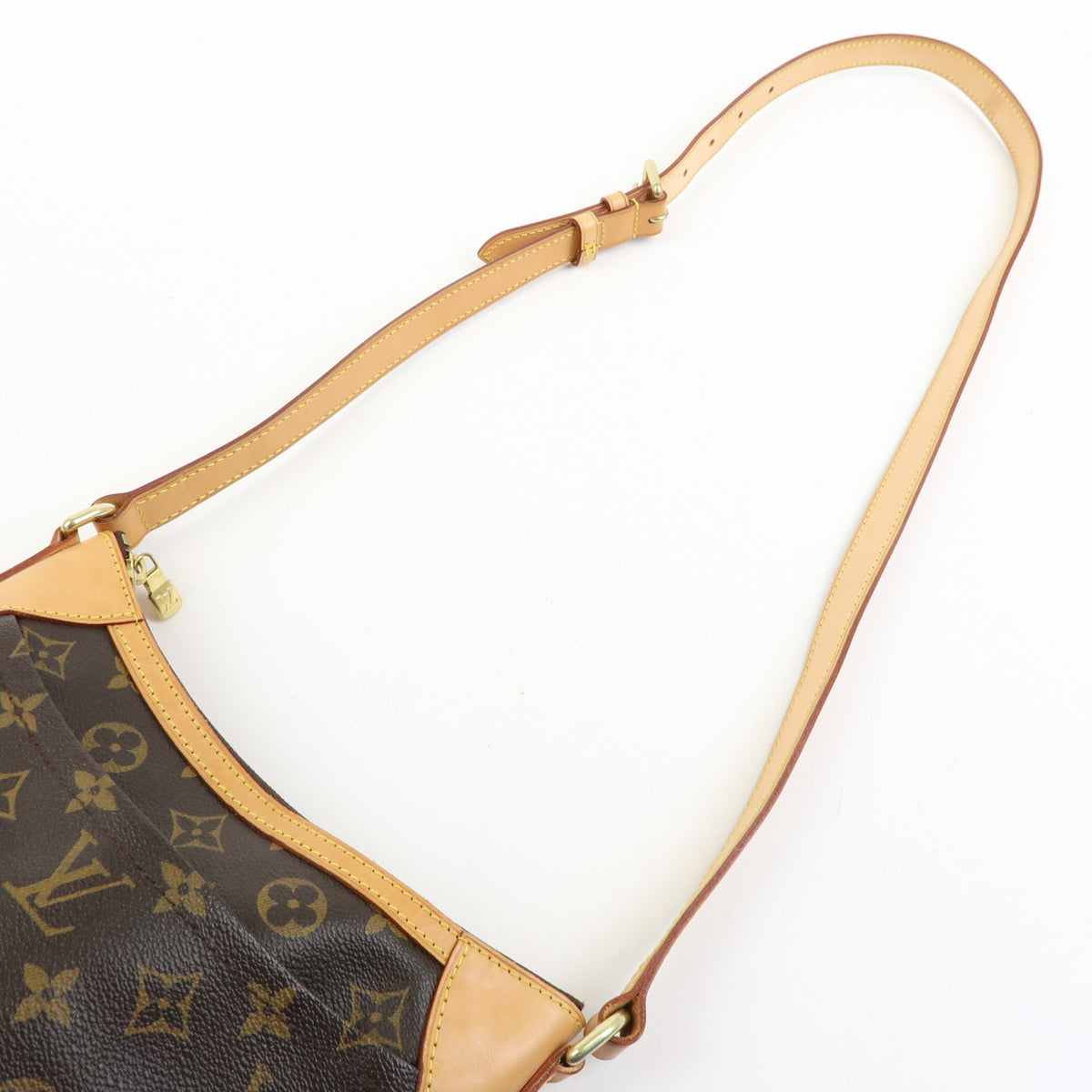 Louis Vuitton Monogram Odeon PM Shoulder Bag Brown M56390