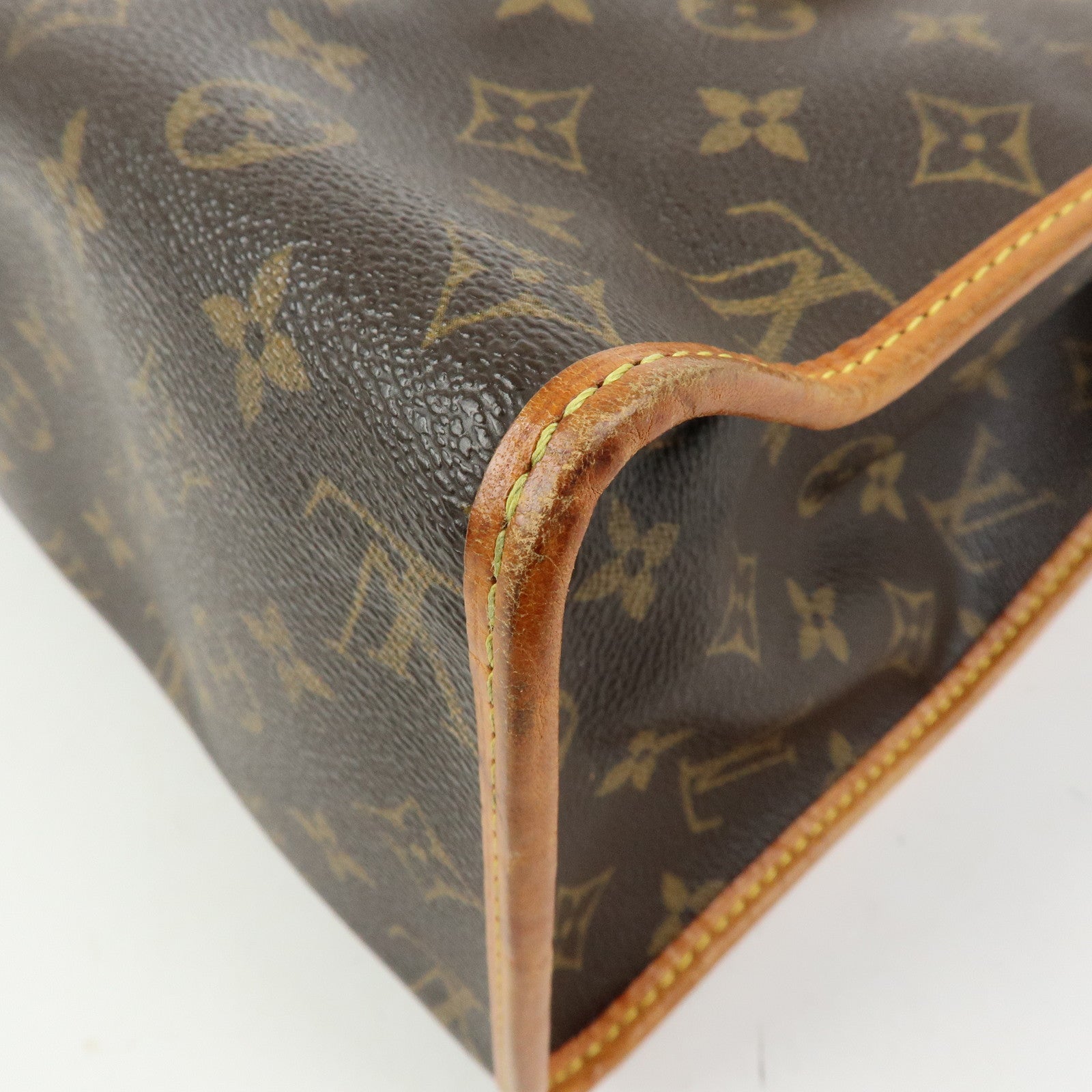 Louis Vuitton Monogram Popincourt Haut Shoulder Bag Brown M40007