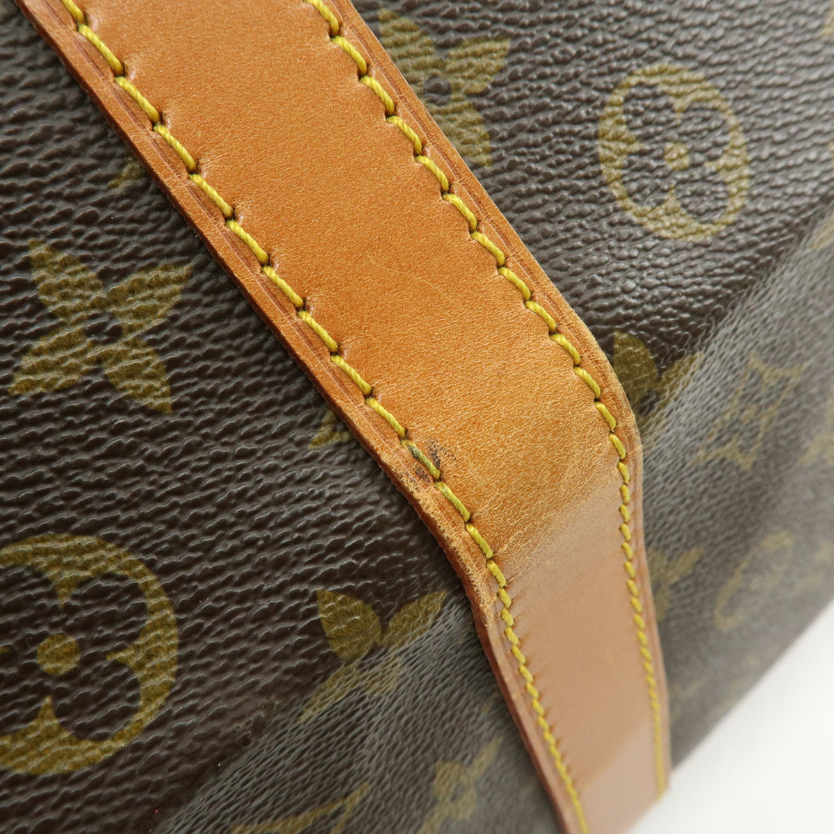 Louis Vuitton Monogram Keep All 60 Boston Bag Brown M41422