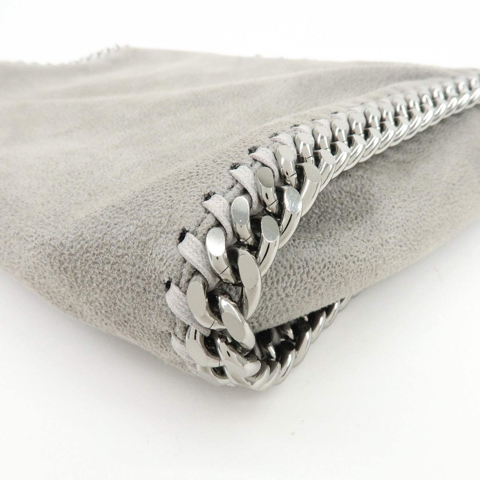 STELLA MCCARTNEY Falabella Faux Leather 2Way Bag Grey 371223