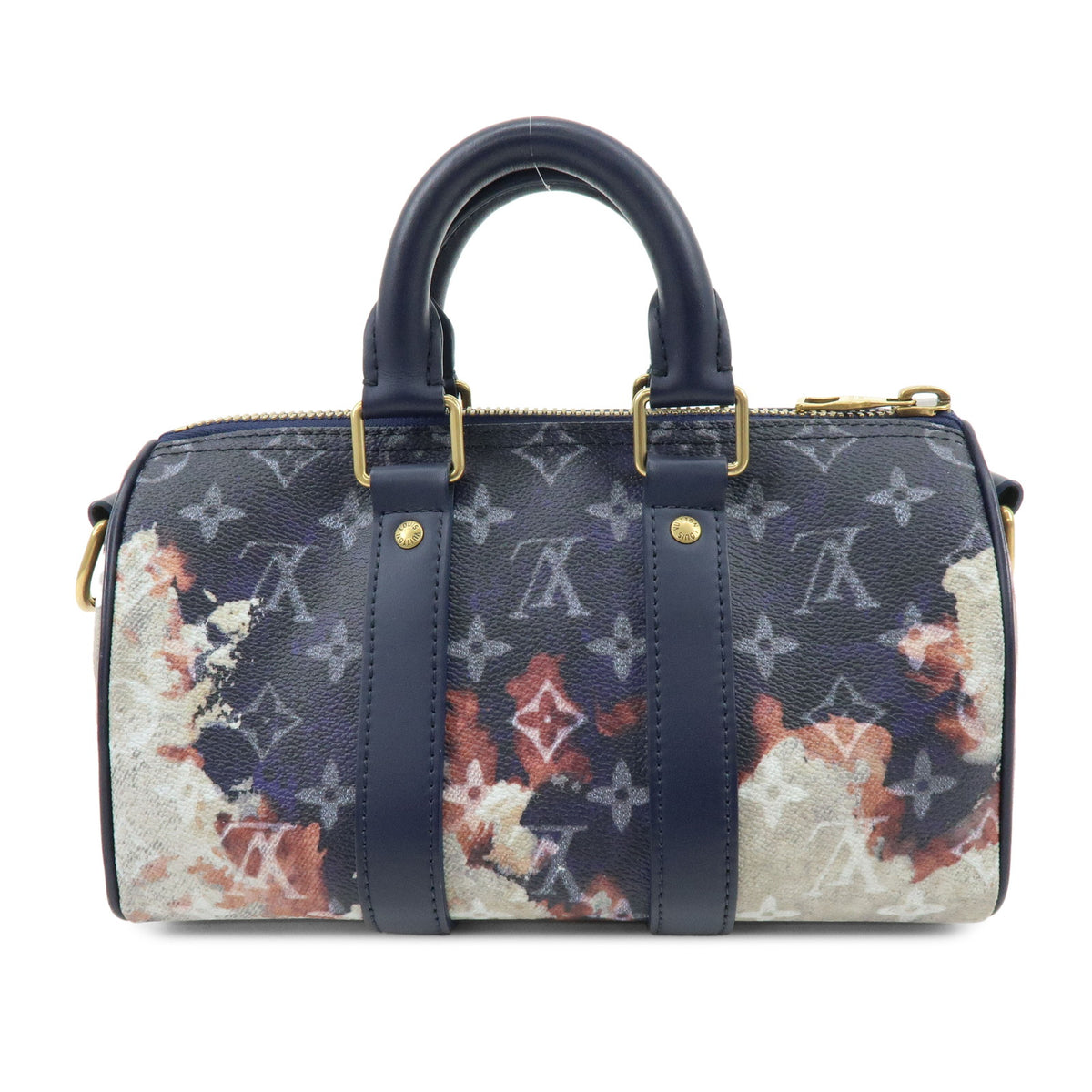 Louis Vuitton Monogram Bleach Keep All Bandouliere 25 Boston Bag M46804