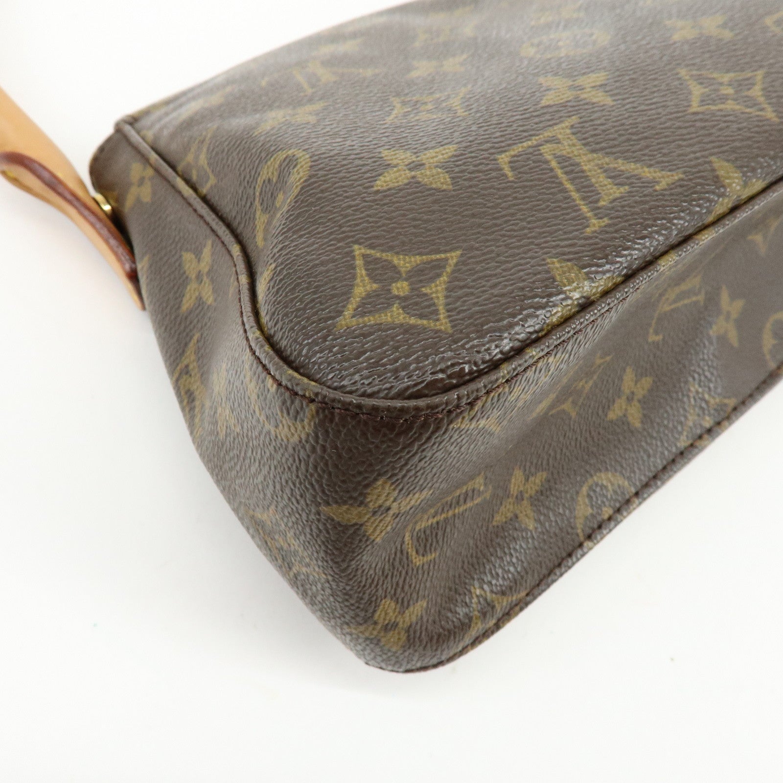 Louis Vuitton Monogram Mini Looping Canvas Shoulder Bag Hand Bag M51147