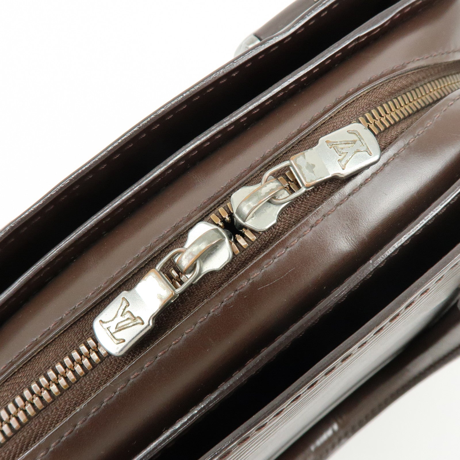 Louis Vuitton Epi Pont Neuf Hand Bag Mocha Brown M5205D