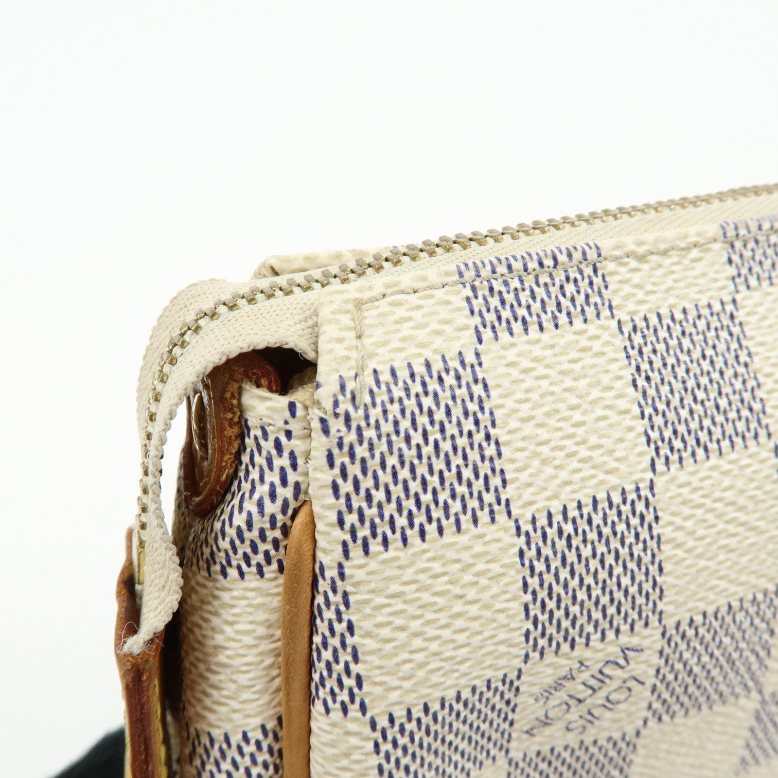 Louis Vuitton Damier Azur Eva 2 Way Bag Shoulder Bag N55214