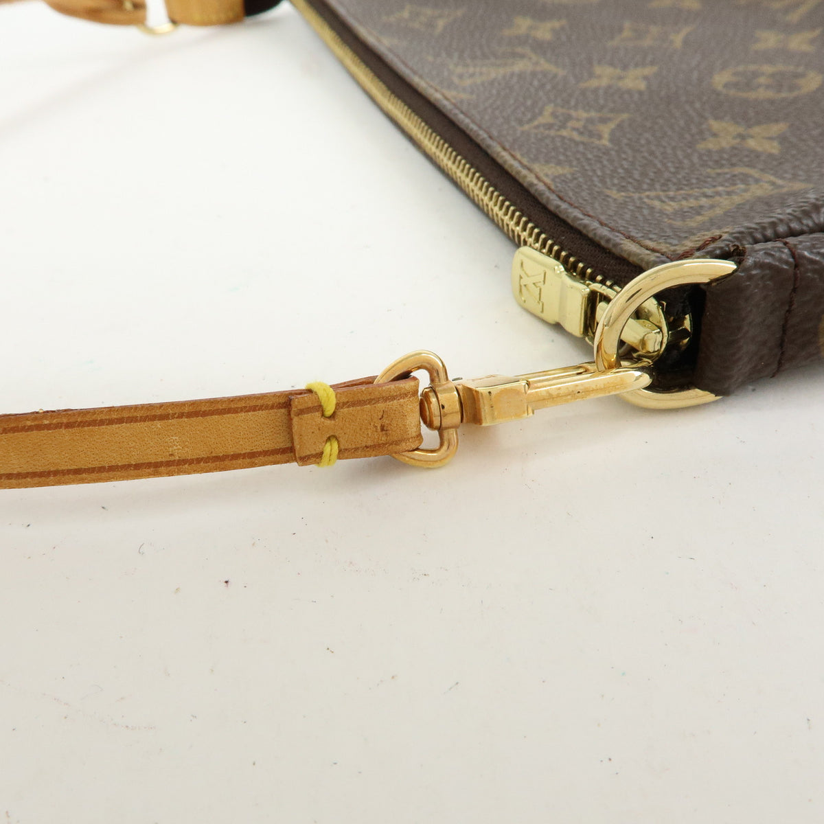 Louis Vuitton Monogram Pochette Accessoires Pouch Hand Bag M51980