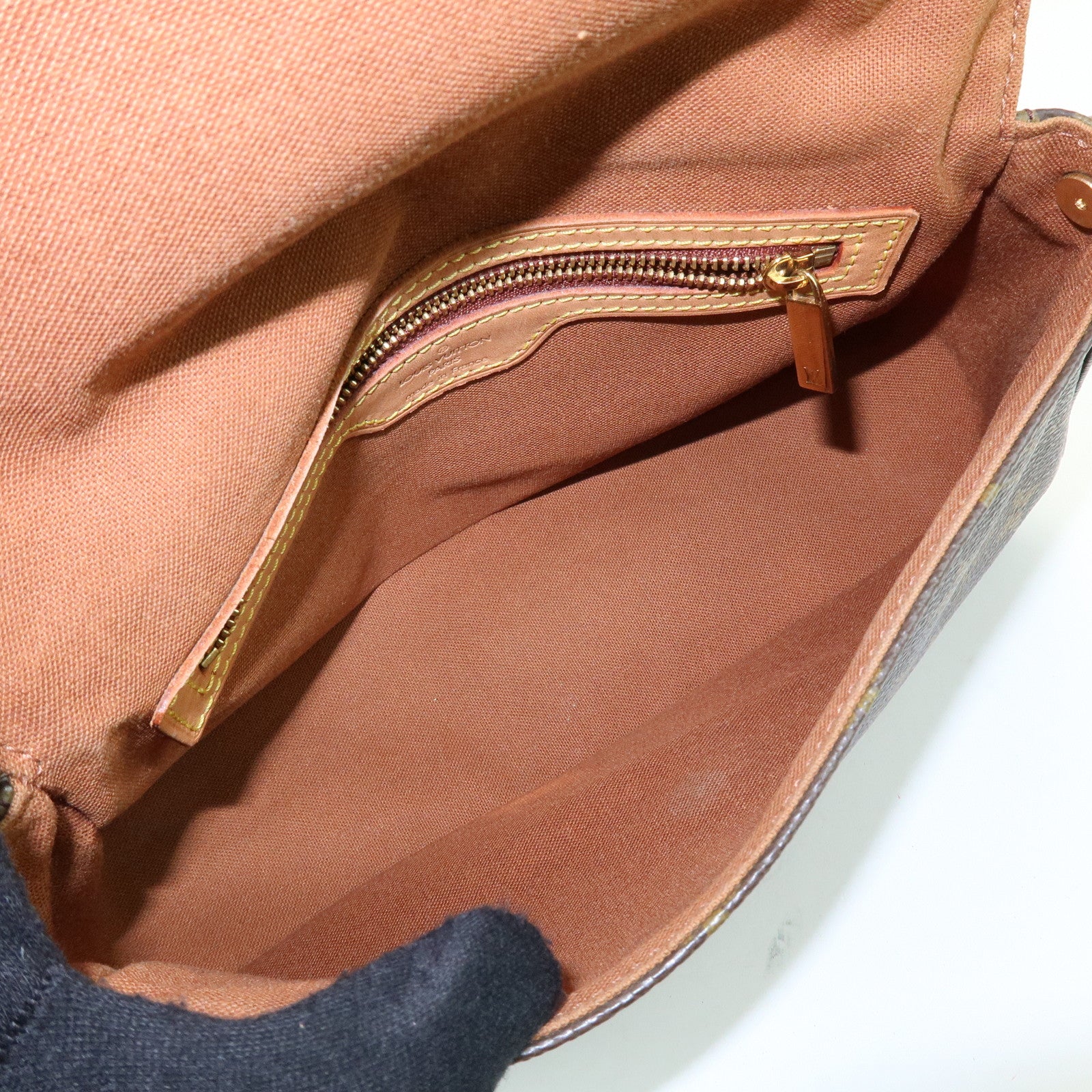 Louis Vuitton Monogram Mini Looping Shoulder Bag Brown M51147