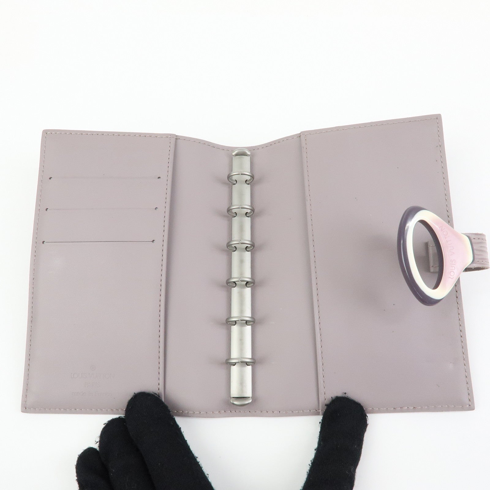 Louis Vuitton Epi Z Leather Agenda PM Planner Cover Lilac R2009B