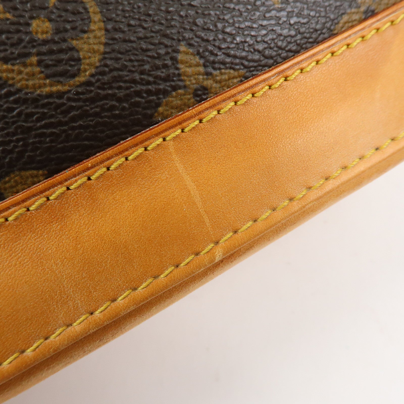Louis Vuitton Monogram Lockit Hand Bag Tote Bag Brown M40102