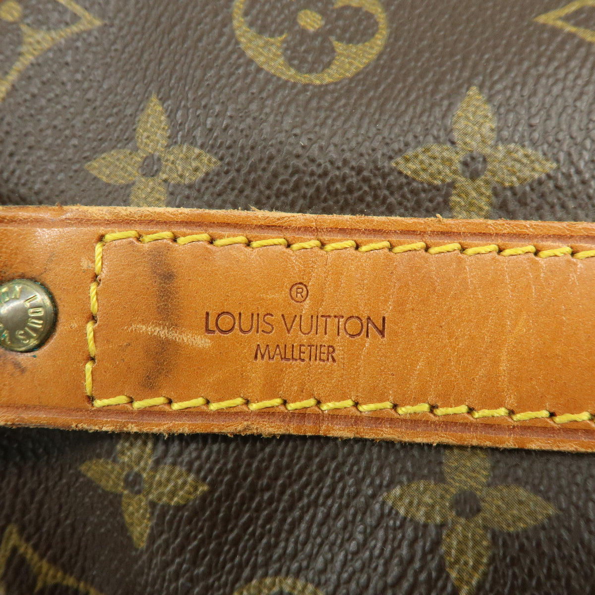 Louis Vuitton Monogram Keep All Bandouliere 55 Boston Bag M41414