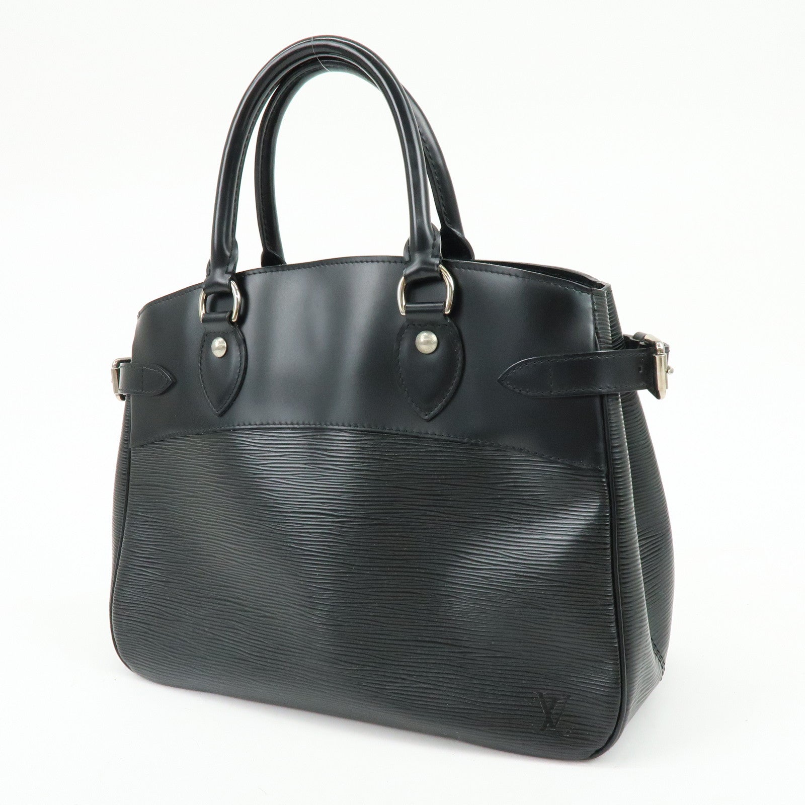 Louis Vuitton Epi Passy PM Leather Hand Bag Noir Black M59262