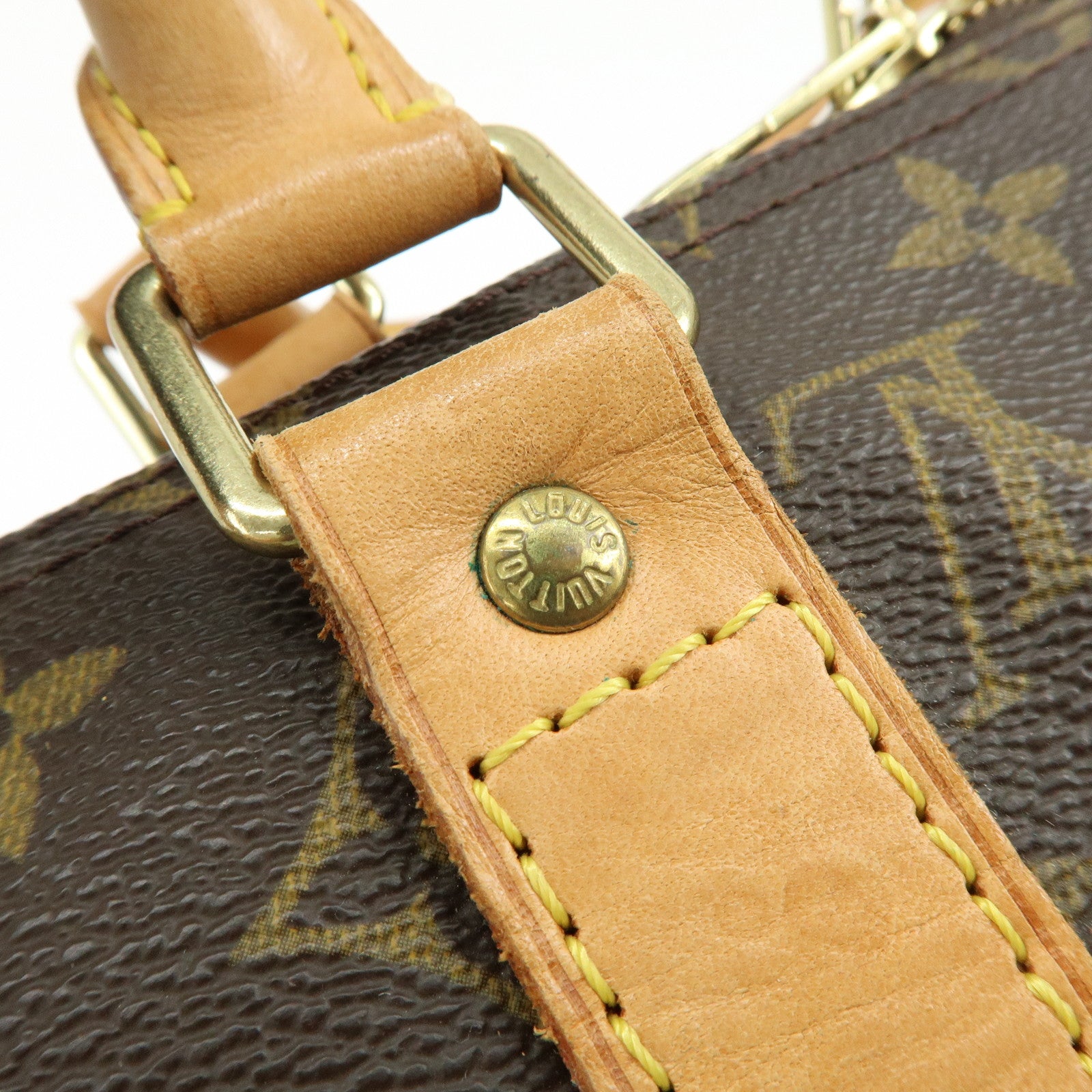 Louis Vuitton Monogram Keep All 50 Boston Bag Brown M41426