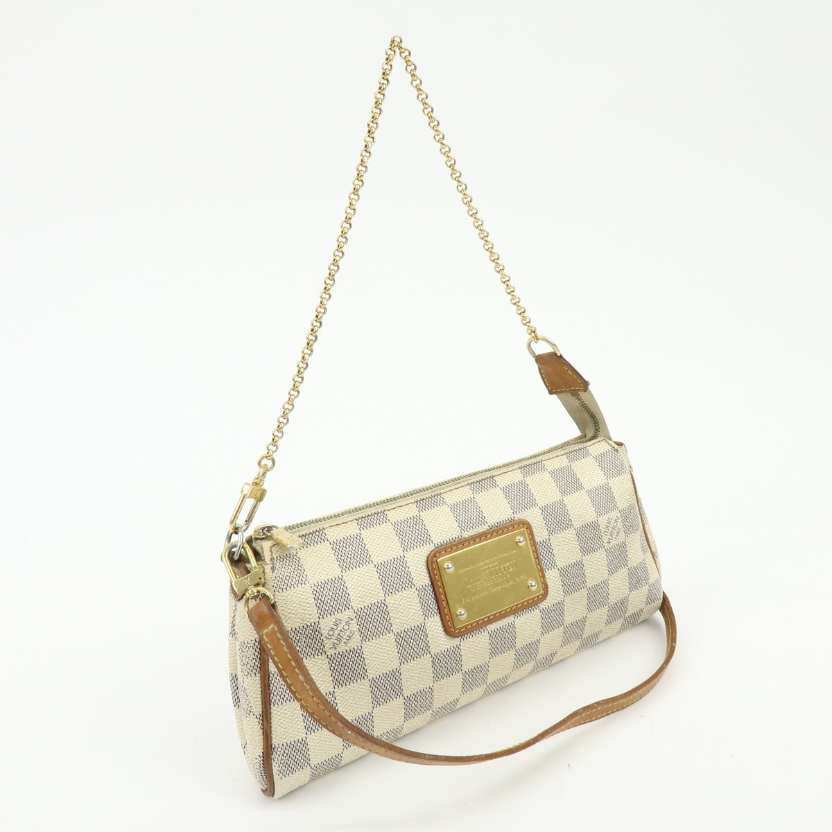 Louis Vuitton Damier Azur Eva 2Way Bag Hand Bag Shoulder Bag N55214