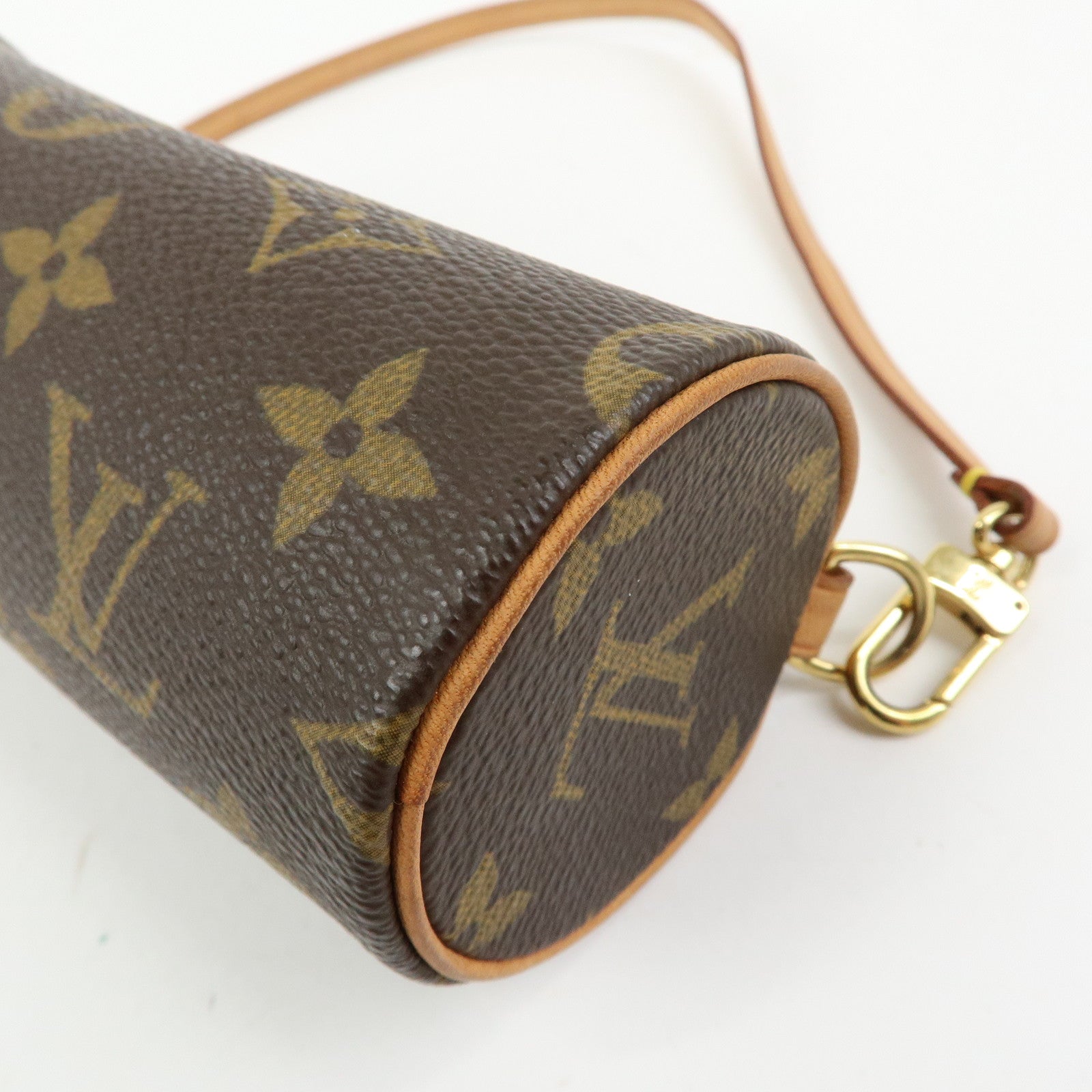 Louis Vuitton Monogram Mini Pouch for Papillon Bag Brown