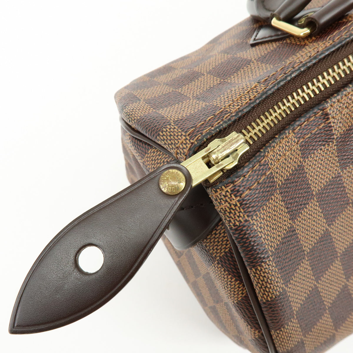 Louis Vuitton Damier Speedy 30 Boston Bag Hand Bag Brown N41531