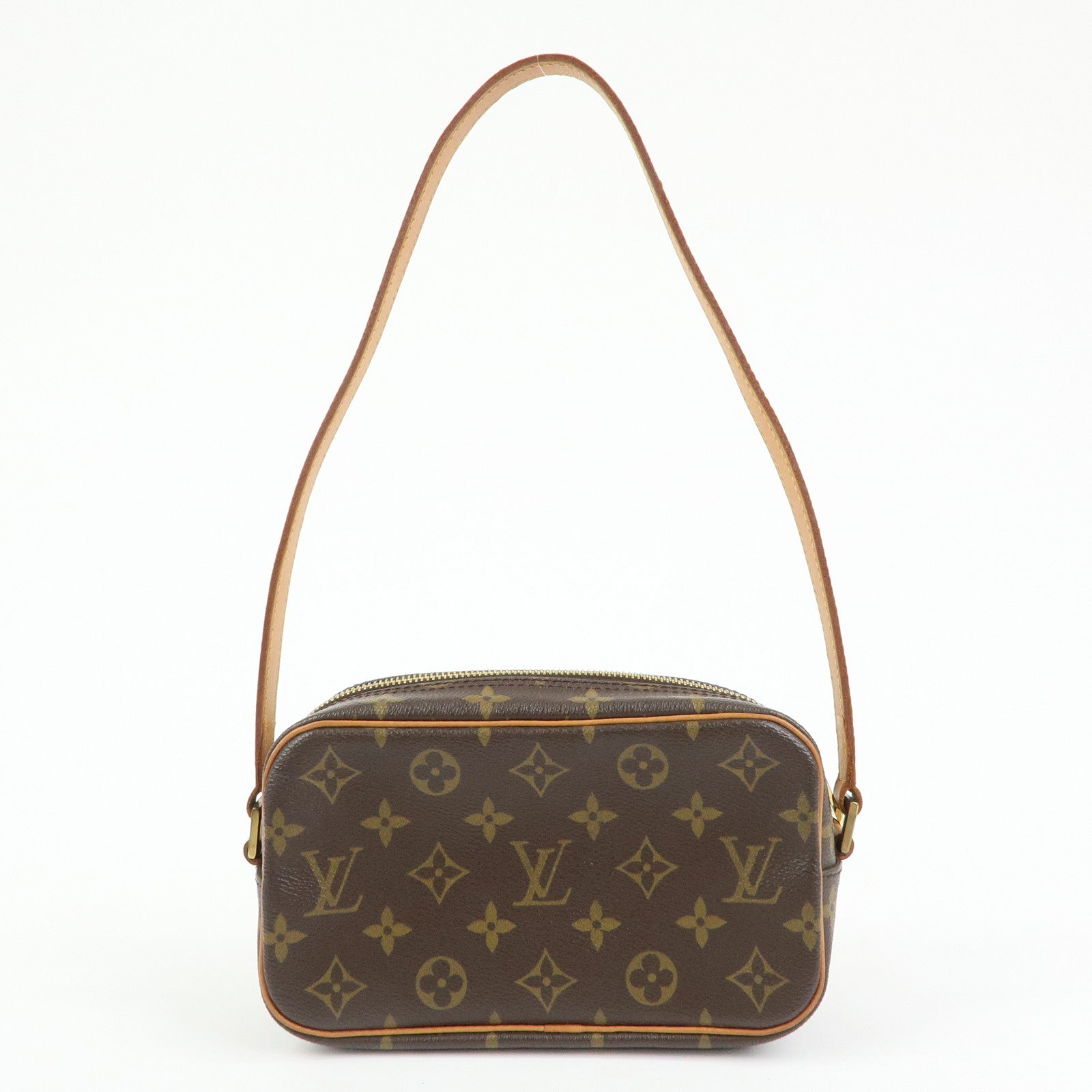 Louis Vuitton Monogram Pochette Cite Shoulder Bag Brown M51183